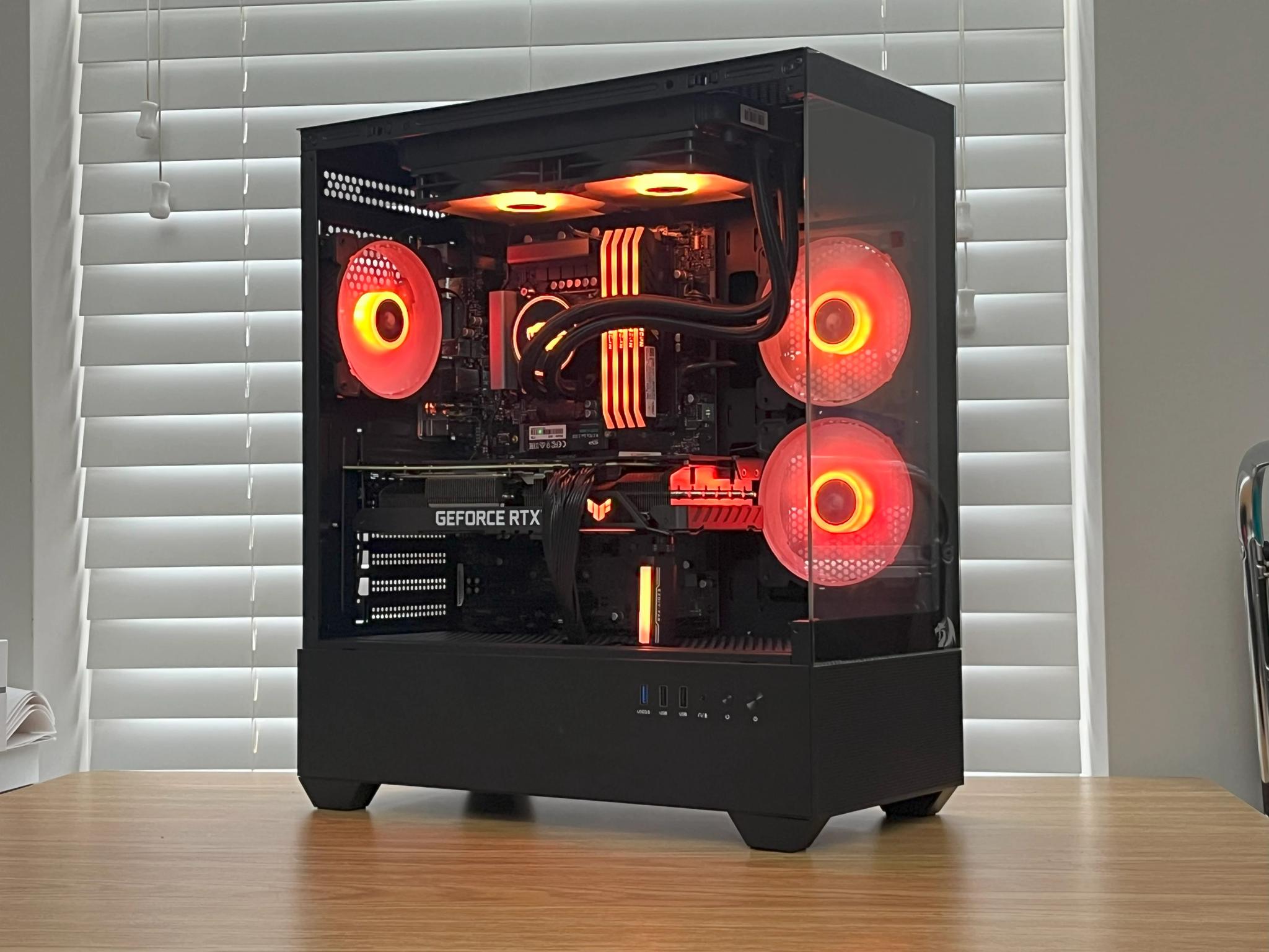 🖤❤️  i7-11700KF | RTX 3080 | 32GB DDR4 | 1TB SSD | Gaming PC ❤️🖤