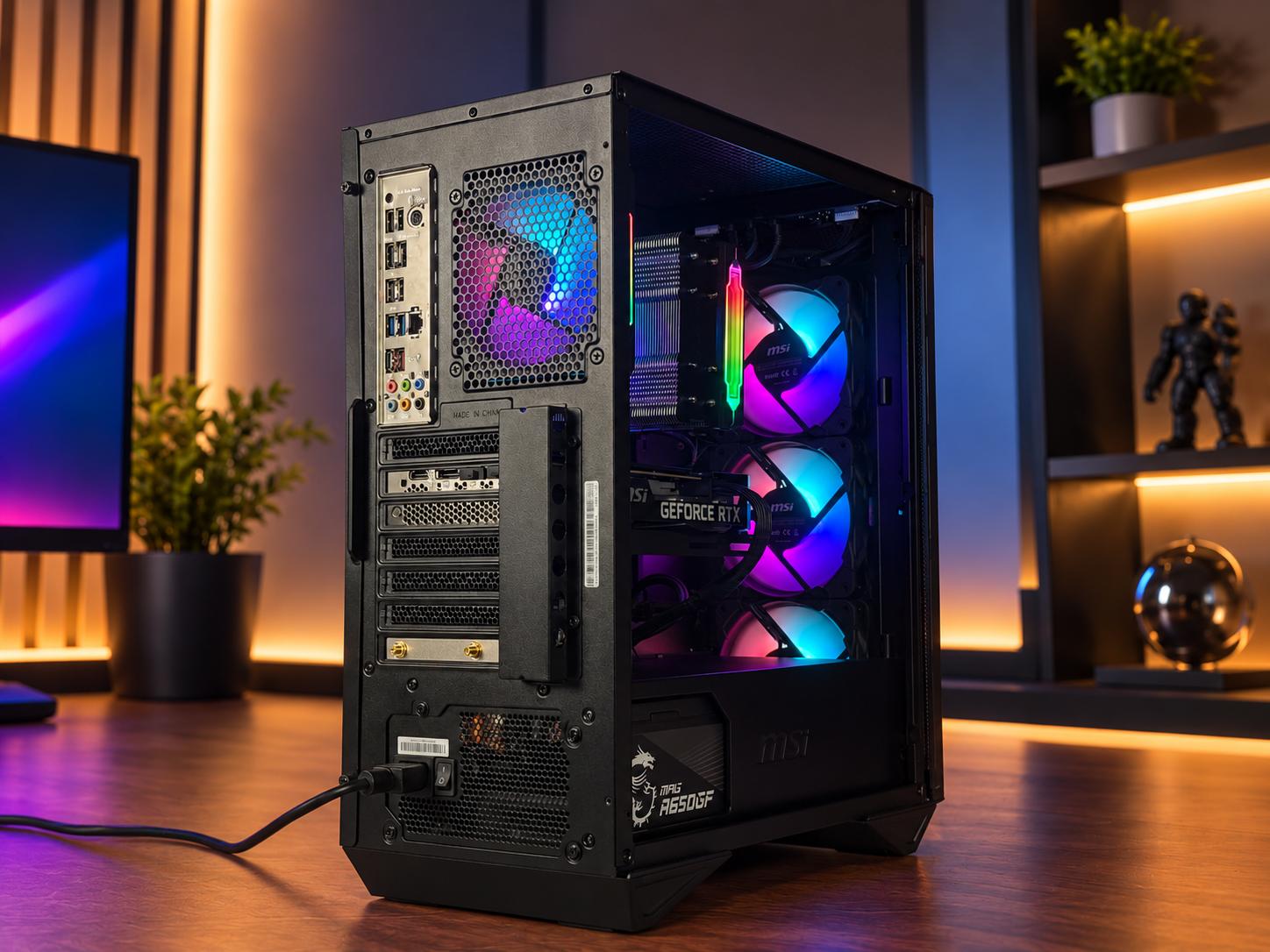 🌆 SPECTRA Gaming PC | RTX 3060 TI | Ryzen 7 5800x | 16GB RAM | 1TB NVME | WIFI + BT | FREE SHIPPING