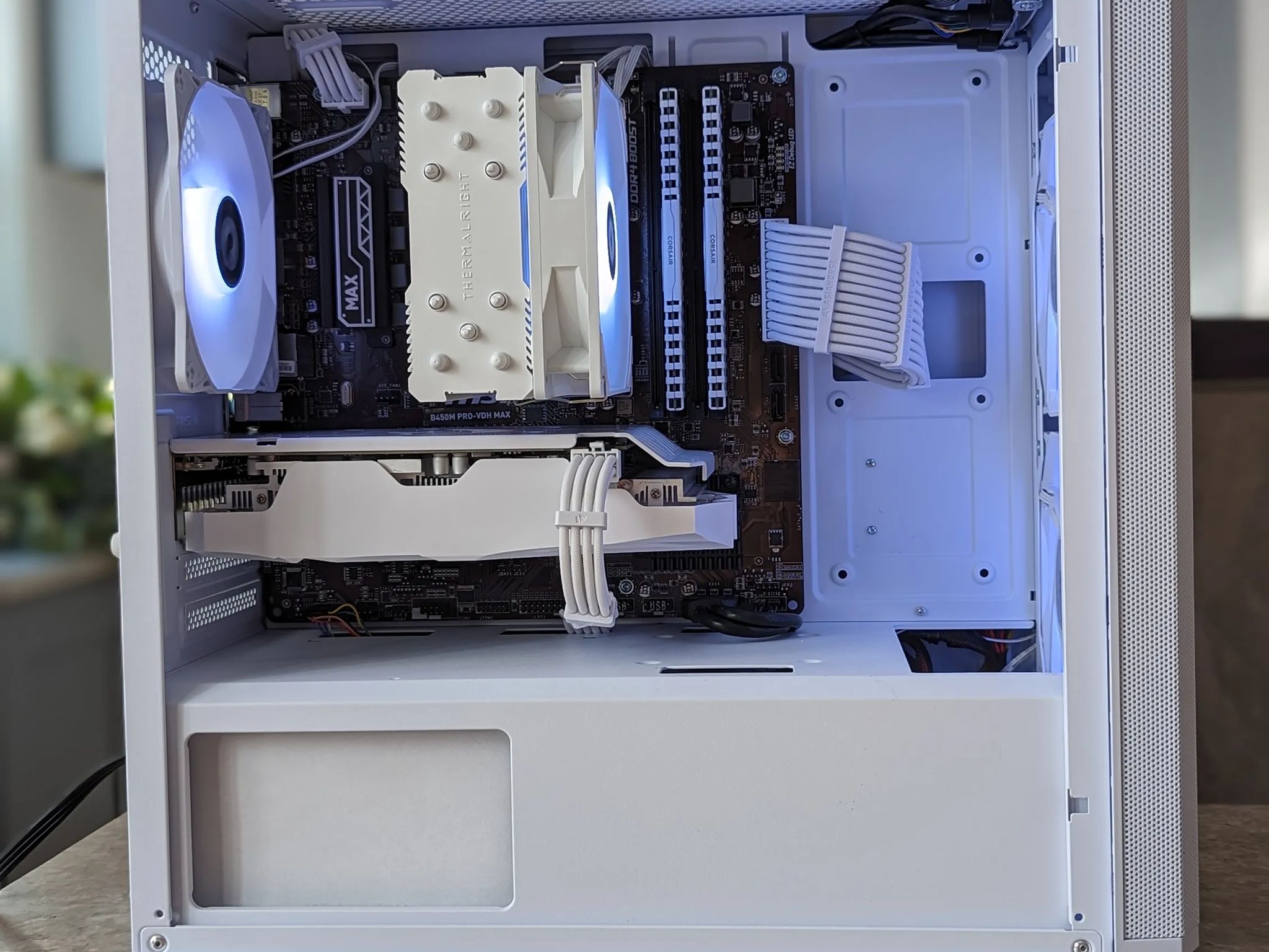 Ryzen 5 2600, RX 5500XT White Gaming/Streaming PC