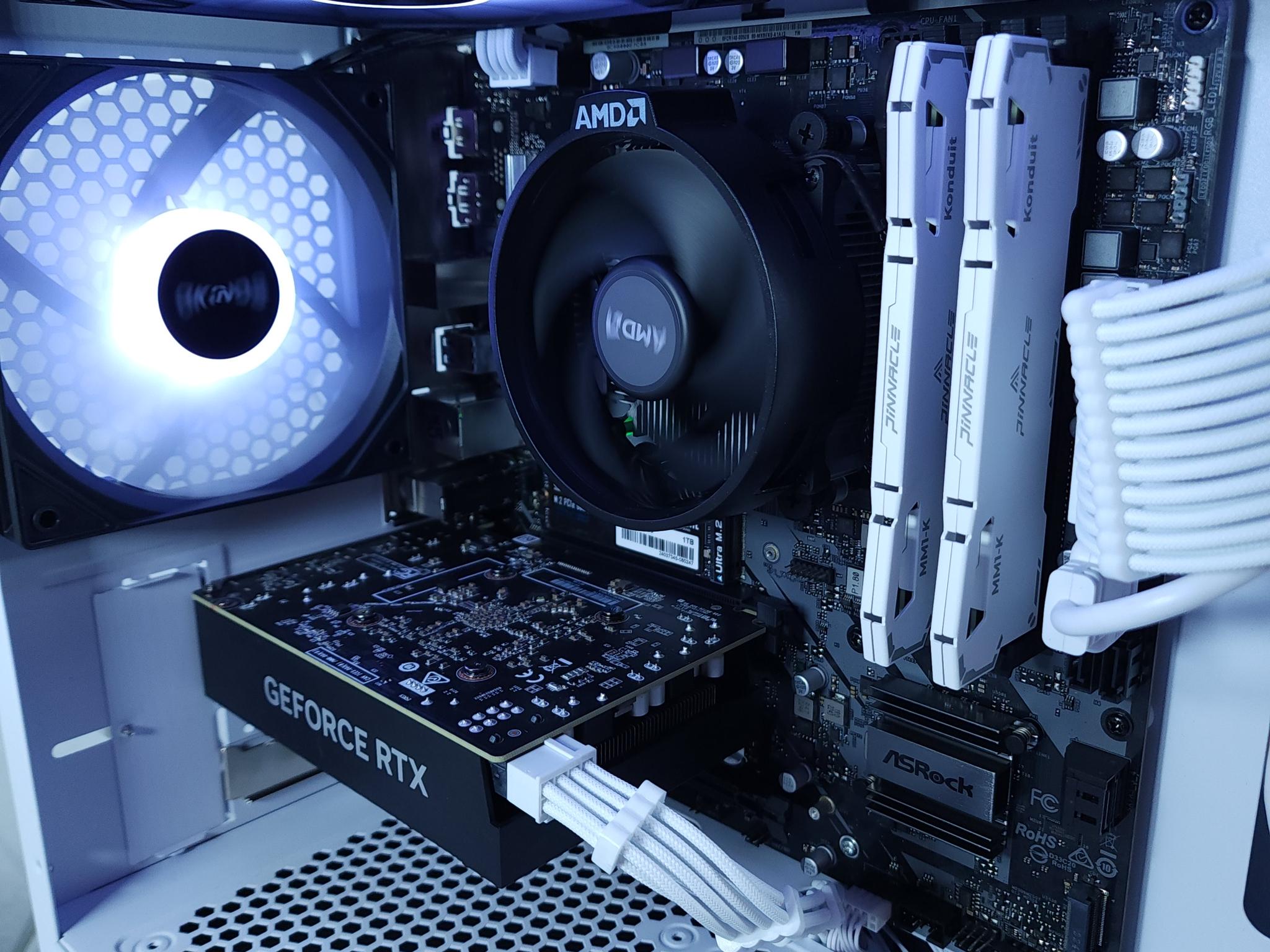 🤍RTX 4060●Ryzen 5 5600G●1080p Gaming PC