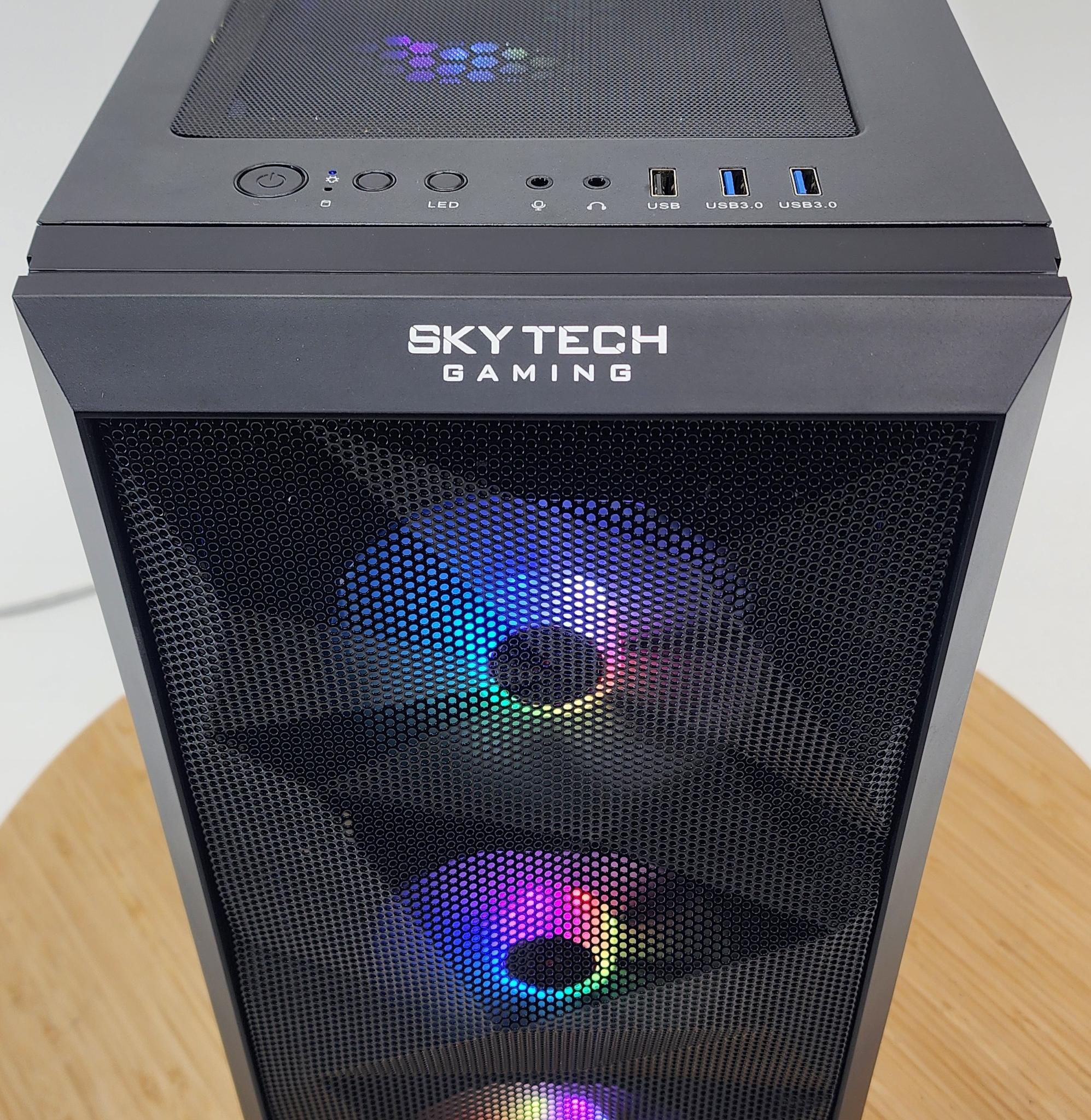 Gaming PC Ryzen 5 5500 16GB RAM 256GB SSD RX 580 8GB Windows 11 Computer