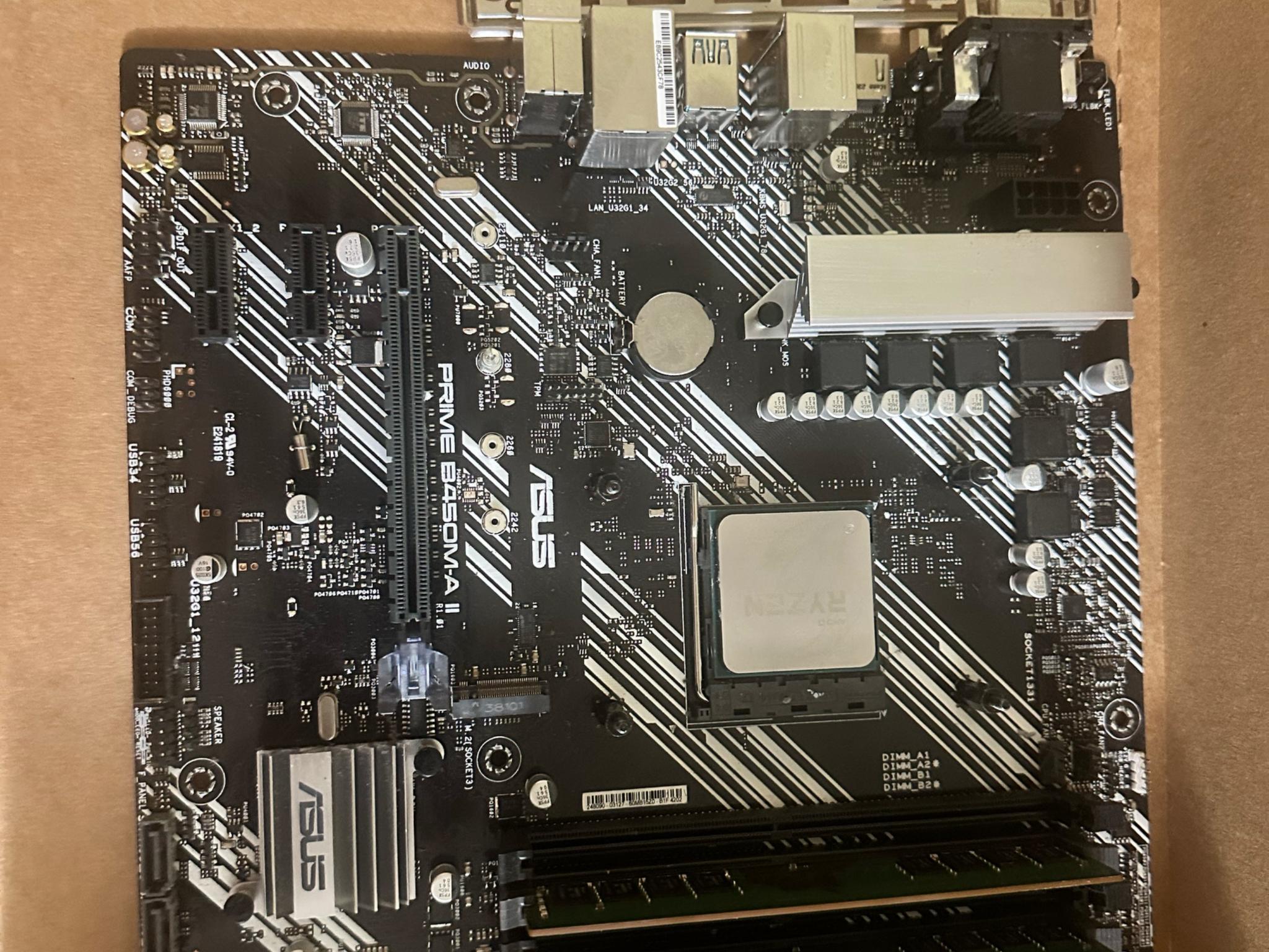 5800x 16 gb ddr4 b450 prime a ii