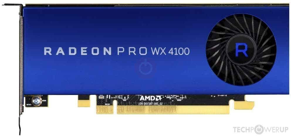 AMD Radeon Pro WX 4100 (4GB DDR5)