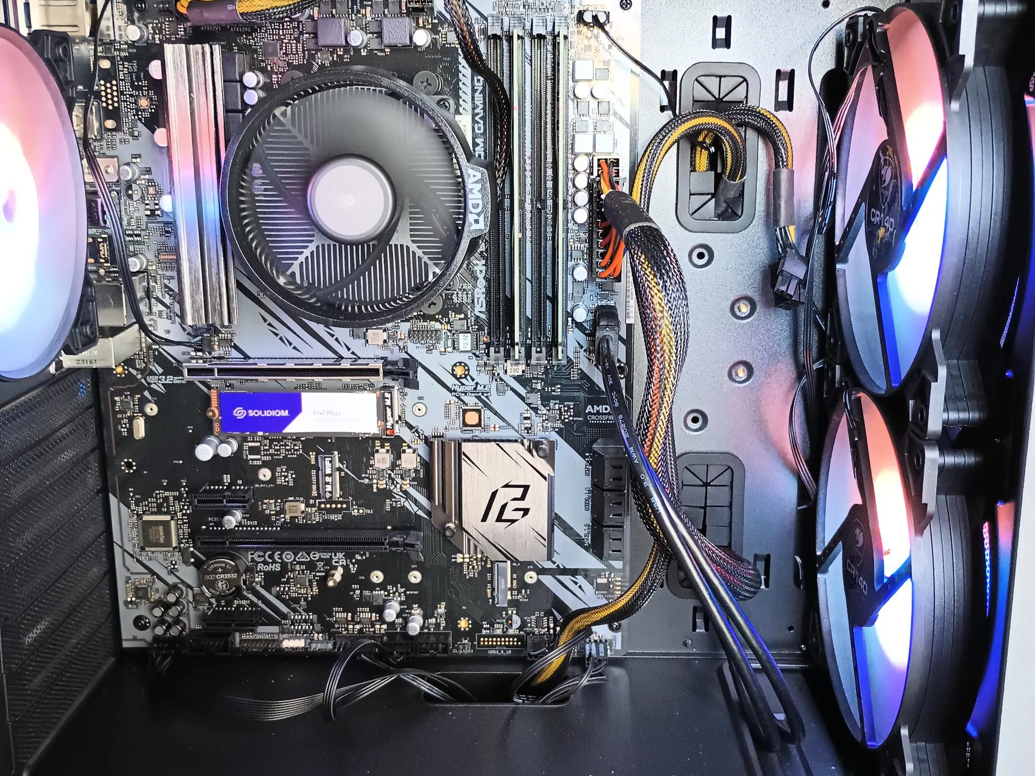 Base/Entry level PC|AMD Ryzen 5 CPU w/ iGPU|1TB SSD|16GB RAM|750W PSU|RTX 4070 & RT 7800 XT READY