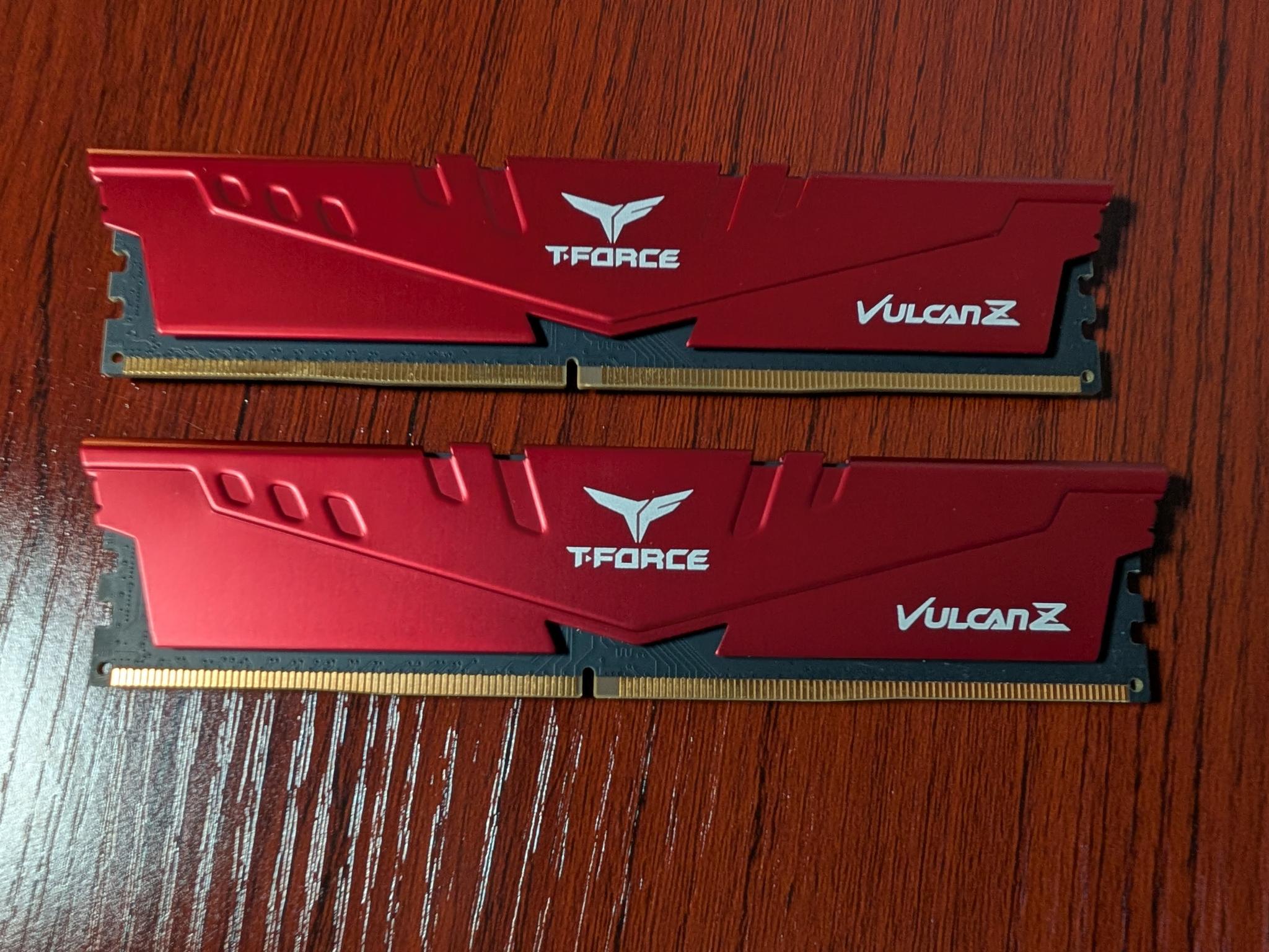 TEAMGROUP T-Force Vulcan Z 16GB (2x8GB) 3200 DDR4 RAM
