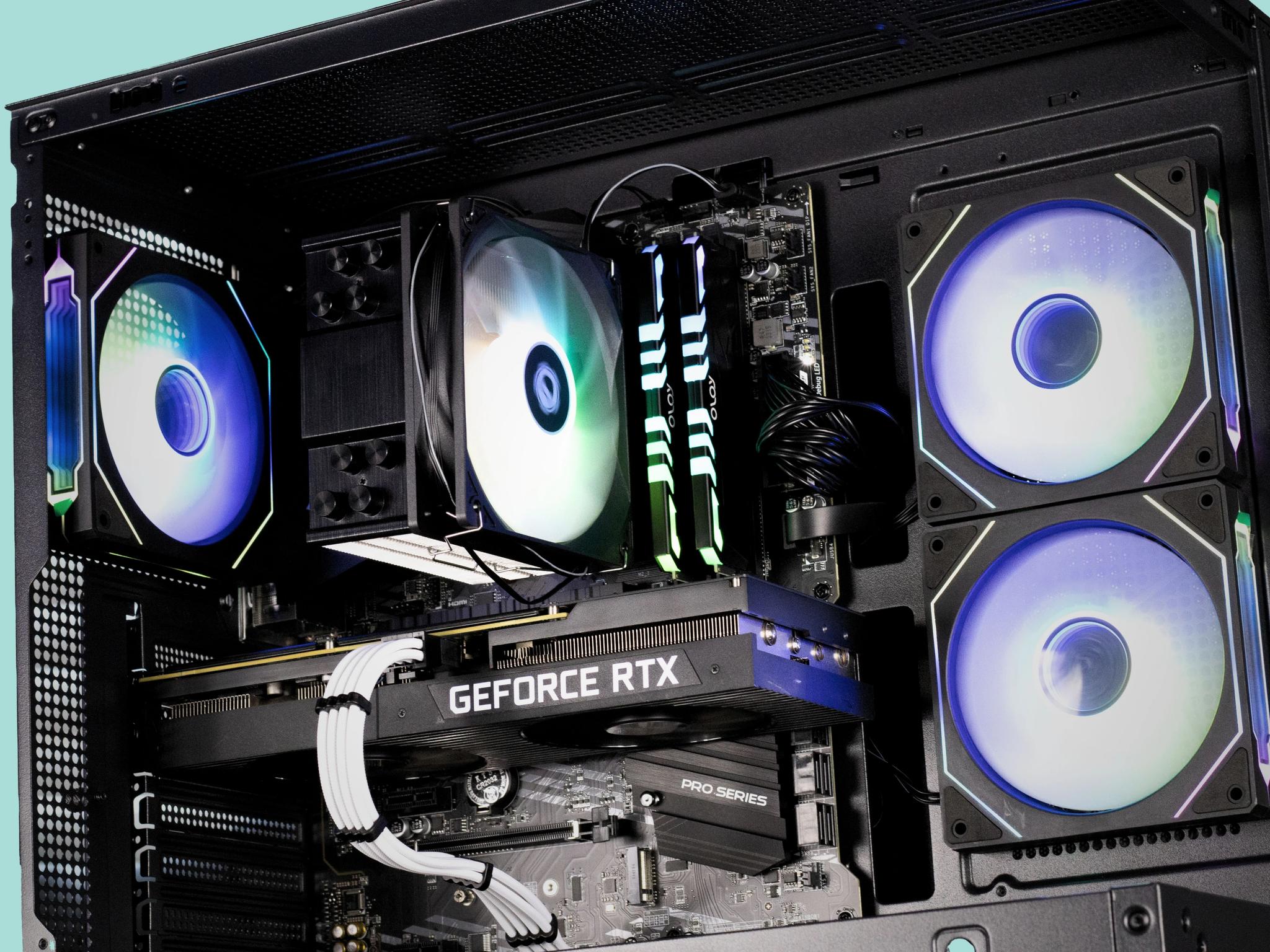 🌑🚀 Gaming and Streaming PC - RTX 3070 🎮 Ryzen 5 5600 🎮 16GB DDR4 🎮 1TB NVMe SSD  ️