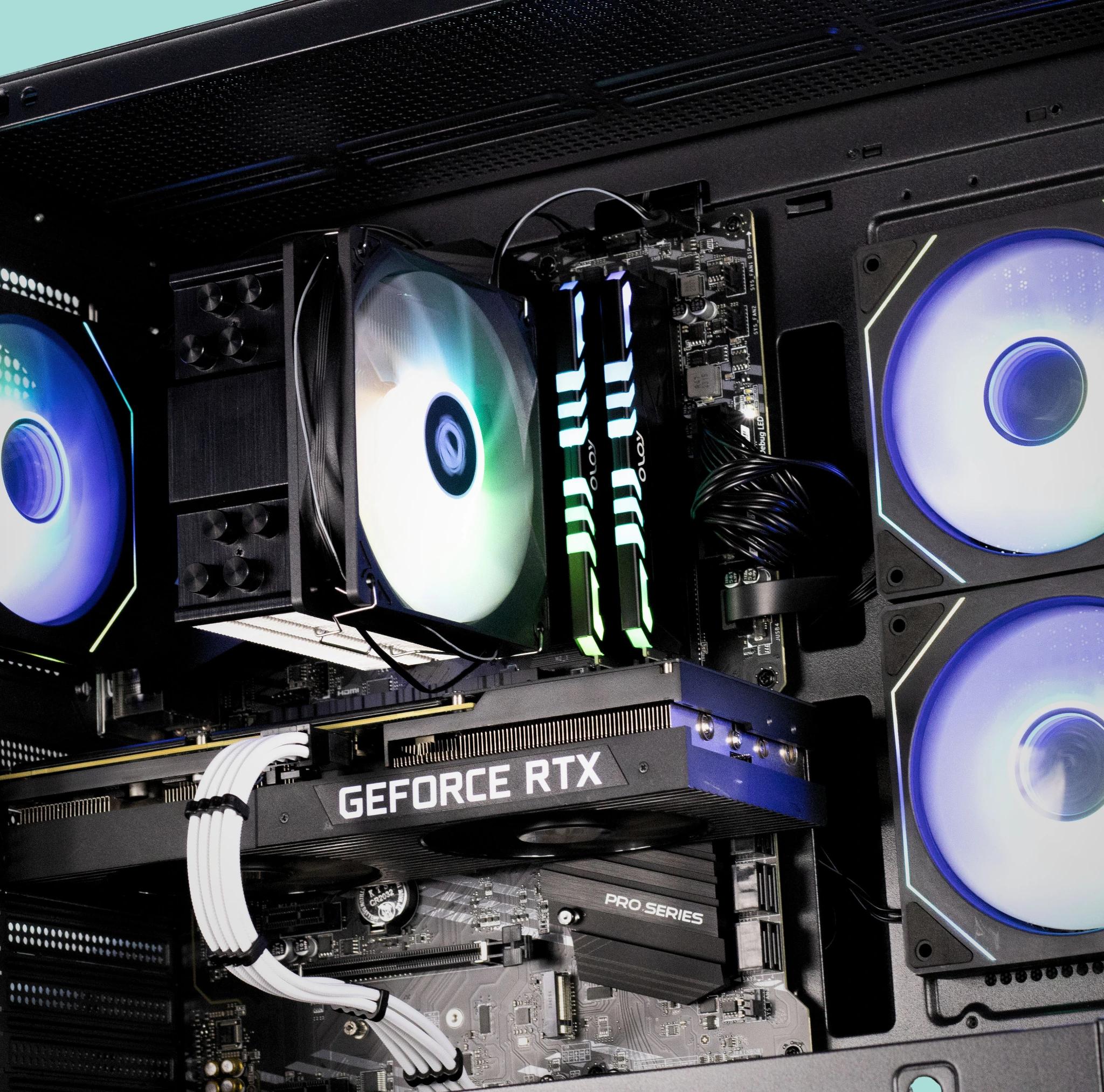 🌑🚀 Gaming and Streaming PC - RTX 3070 🎮 Ryzen 5 5600 🎮 16GB DDR4 🎮 1TB NVMe SSD  ️