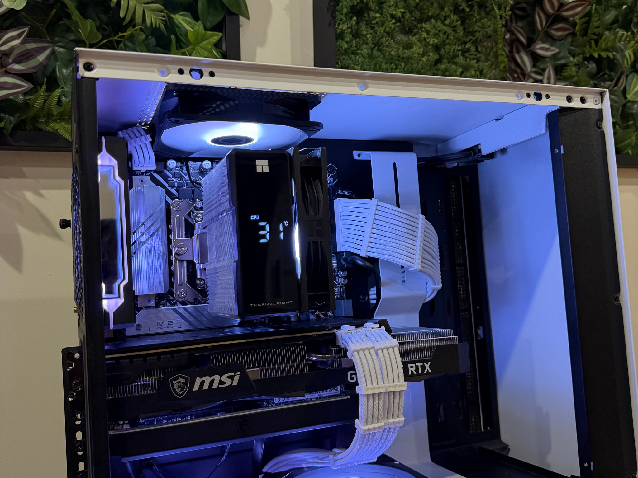 Custom White Gaming PC | RTX 3070 | i5-12400F | 2.25TB | WiFi | Windows 11 | Plug & Play