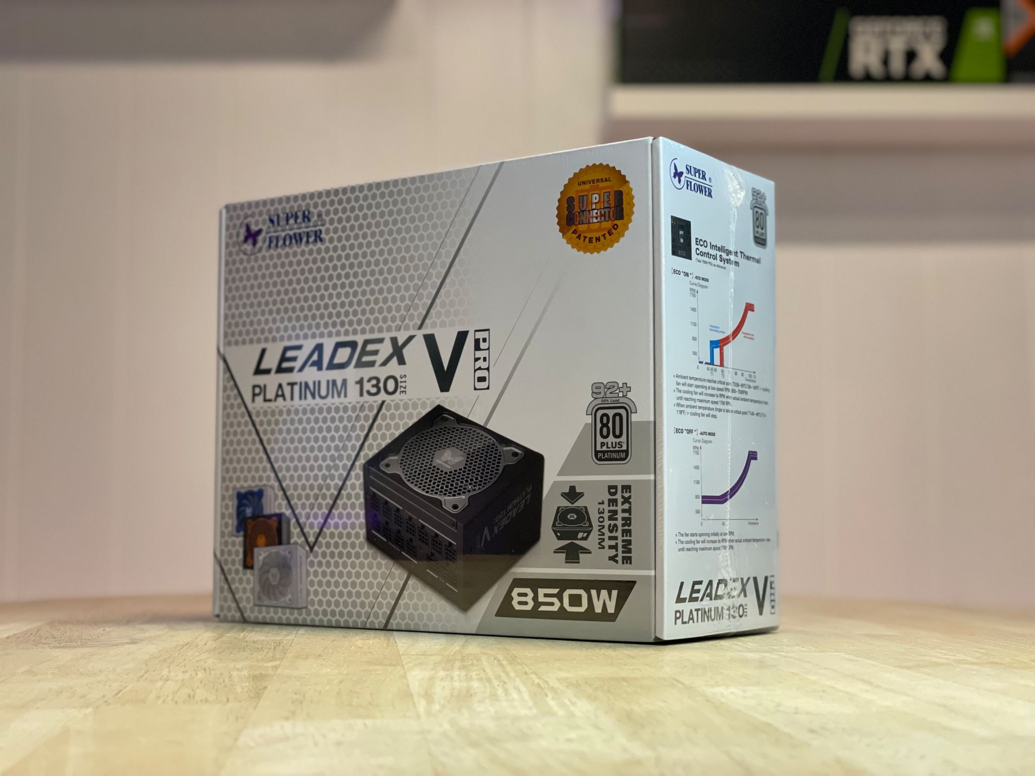 (Brand new sealed) 850W 80+ Platinum Fully Modular Superflower Leadex White Edition
