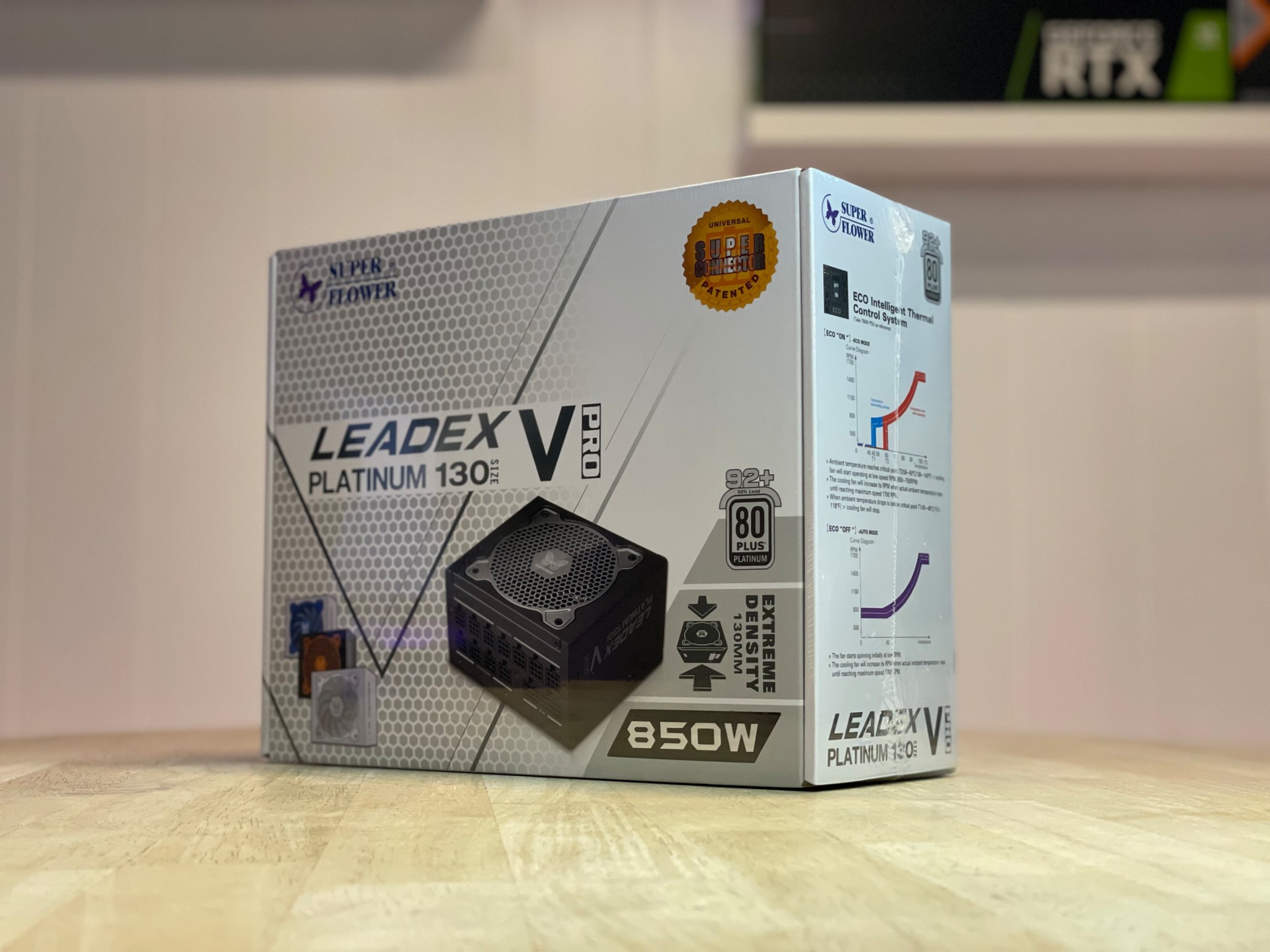 (Brand new sealed) 850W 80+ Platinum Fully Modular Superflower Leadex White Edition