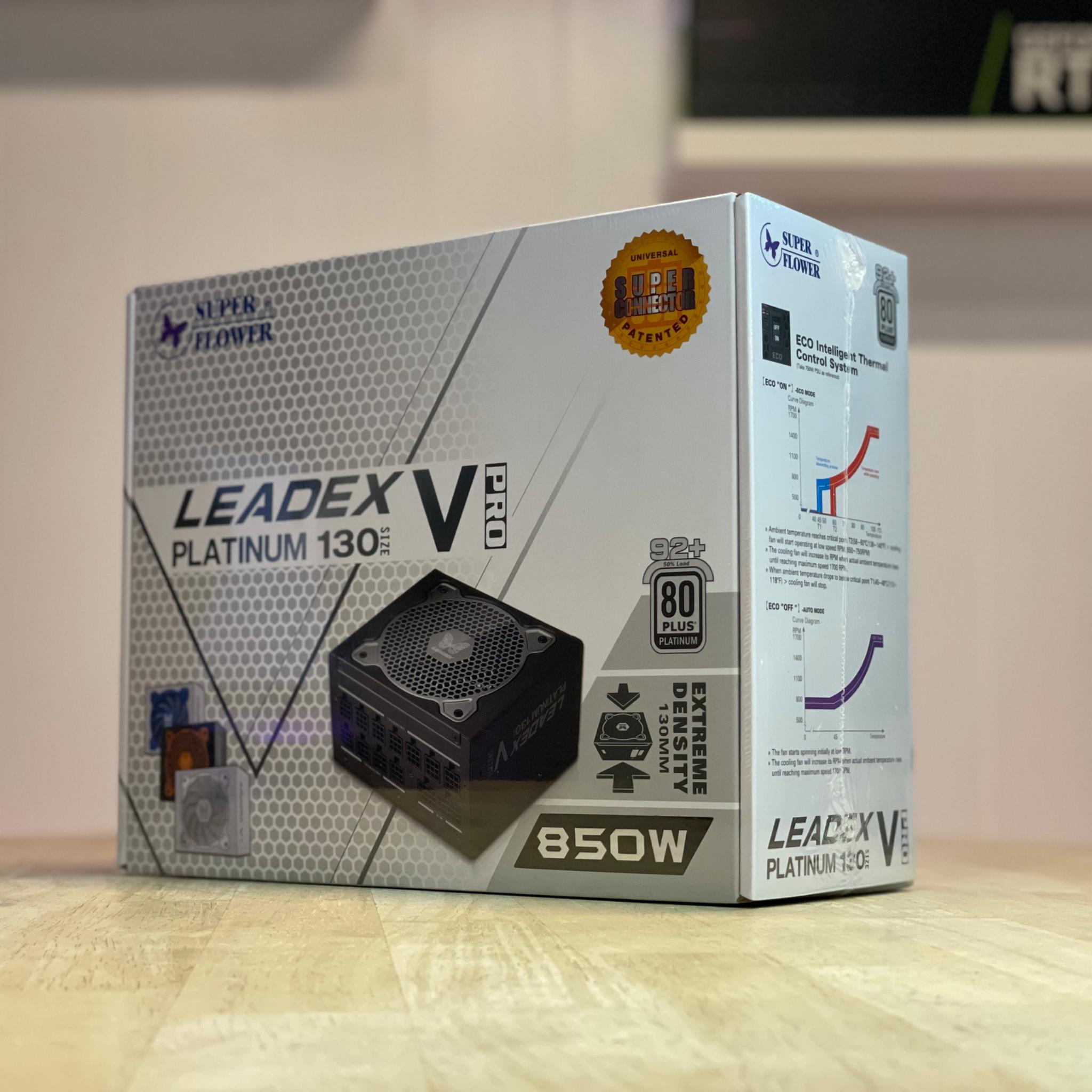 (Brand new sealed) 850W 80+ Platinum Fully Modular Superflower Leadex White Edition