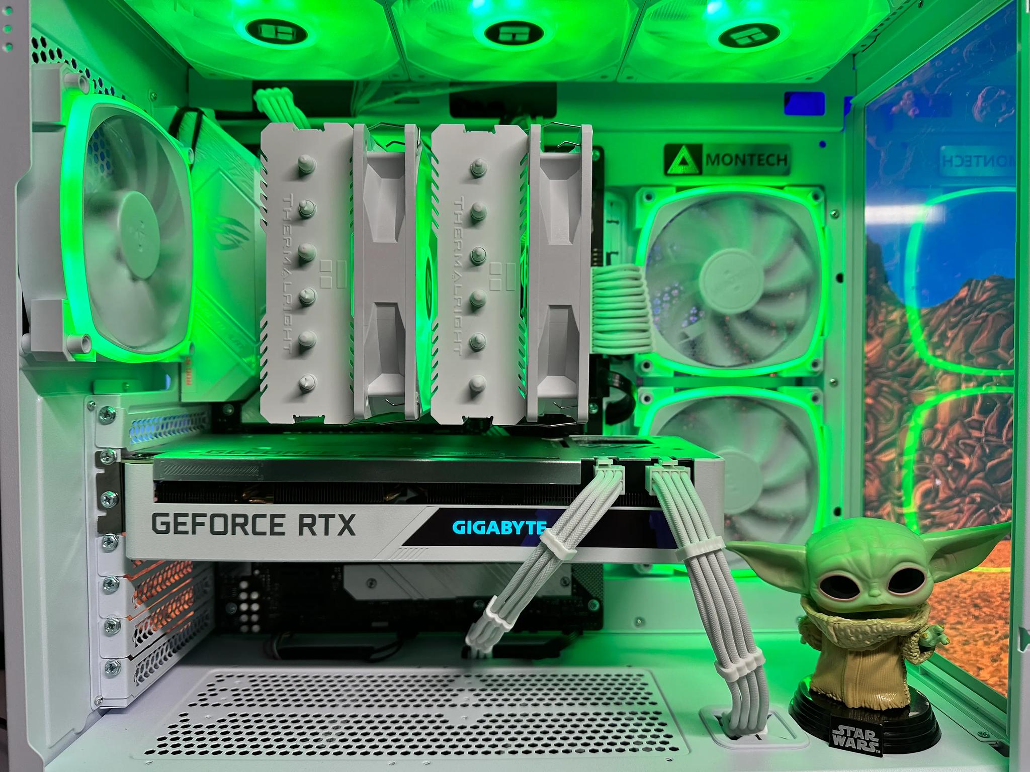 💚👶Grogu💚👶-Gaming PC-Nvidia RTX 3070 8GB-AMD Ryzen 7 5800X 8-Core-32GB DDR4-1TB NVME