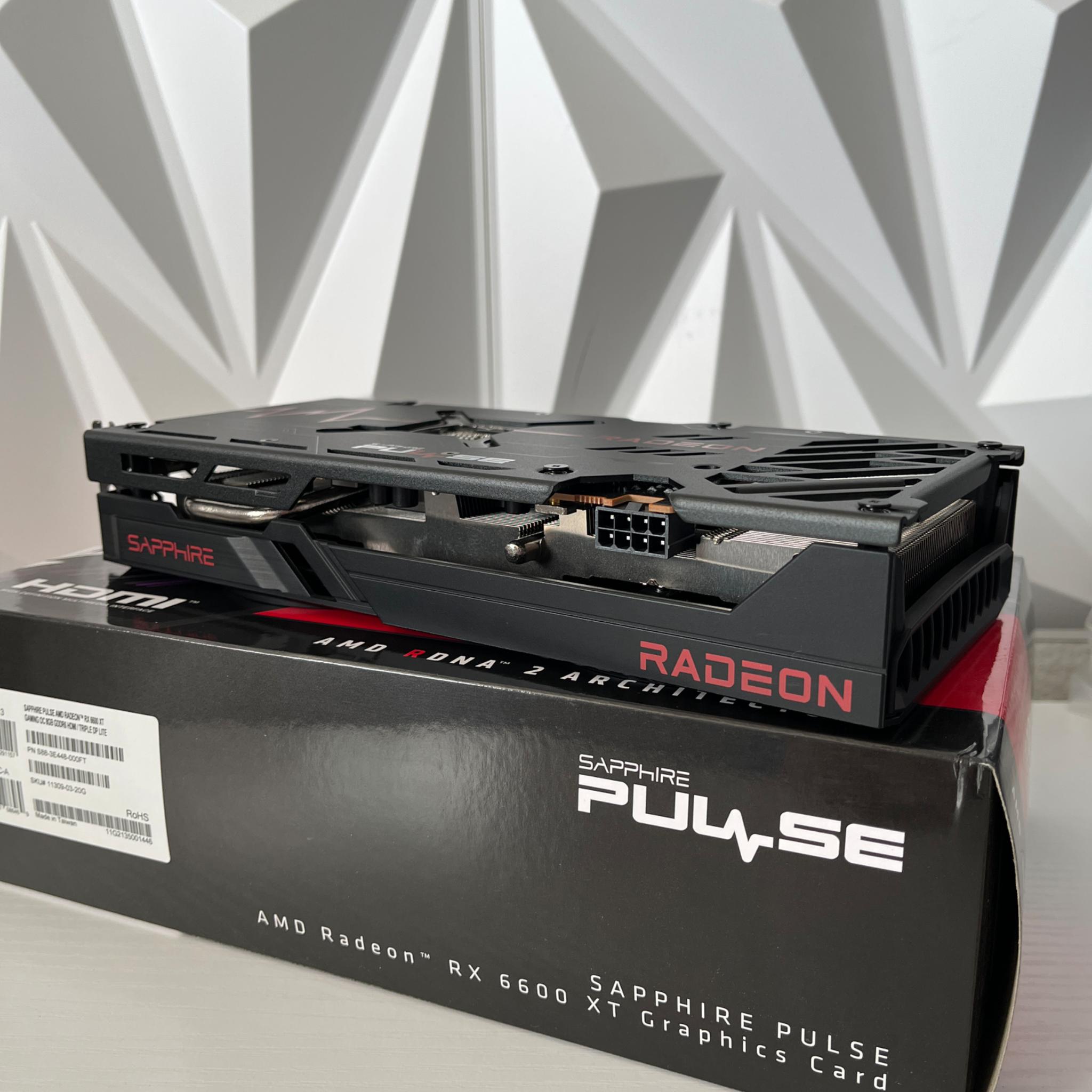 Sapphire Pulse RX 6600 XT OC 8GB