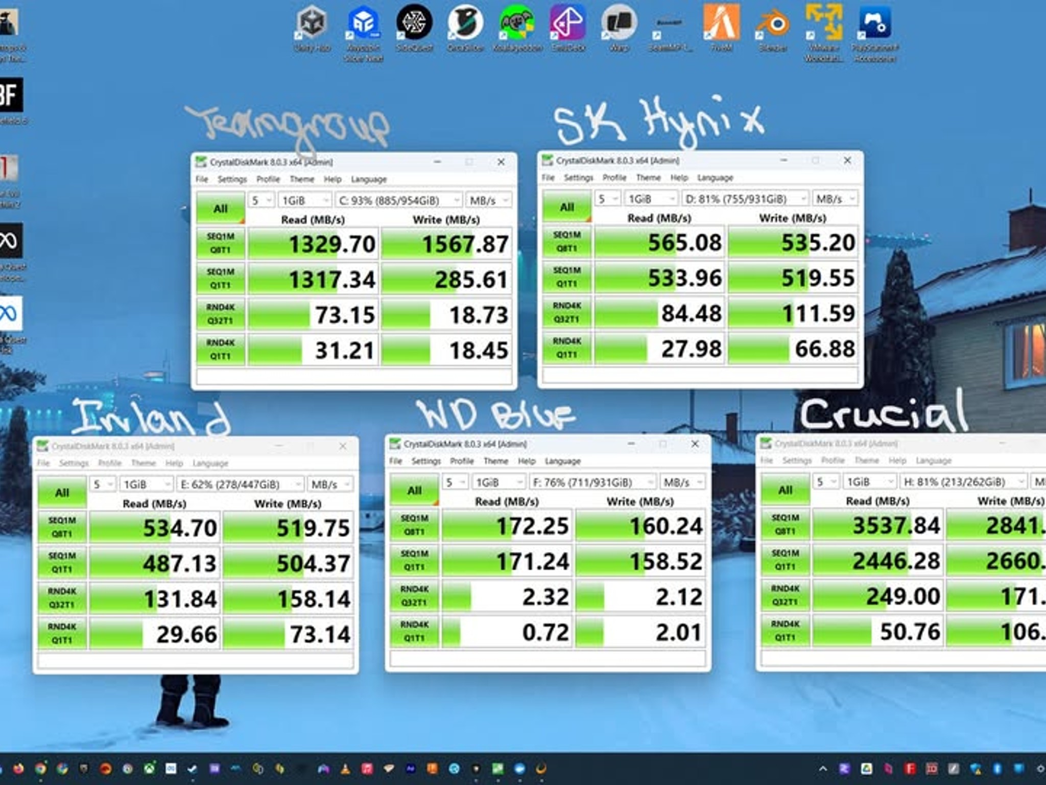 Custom PC Build RTX 3070/Ryzen 7 5700X OC 48GB RAM