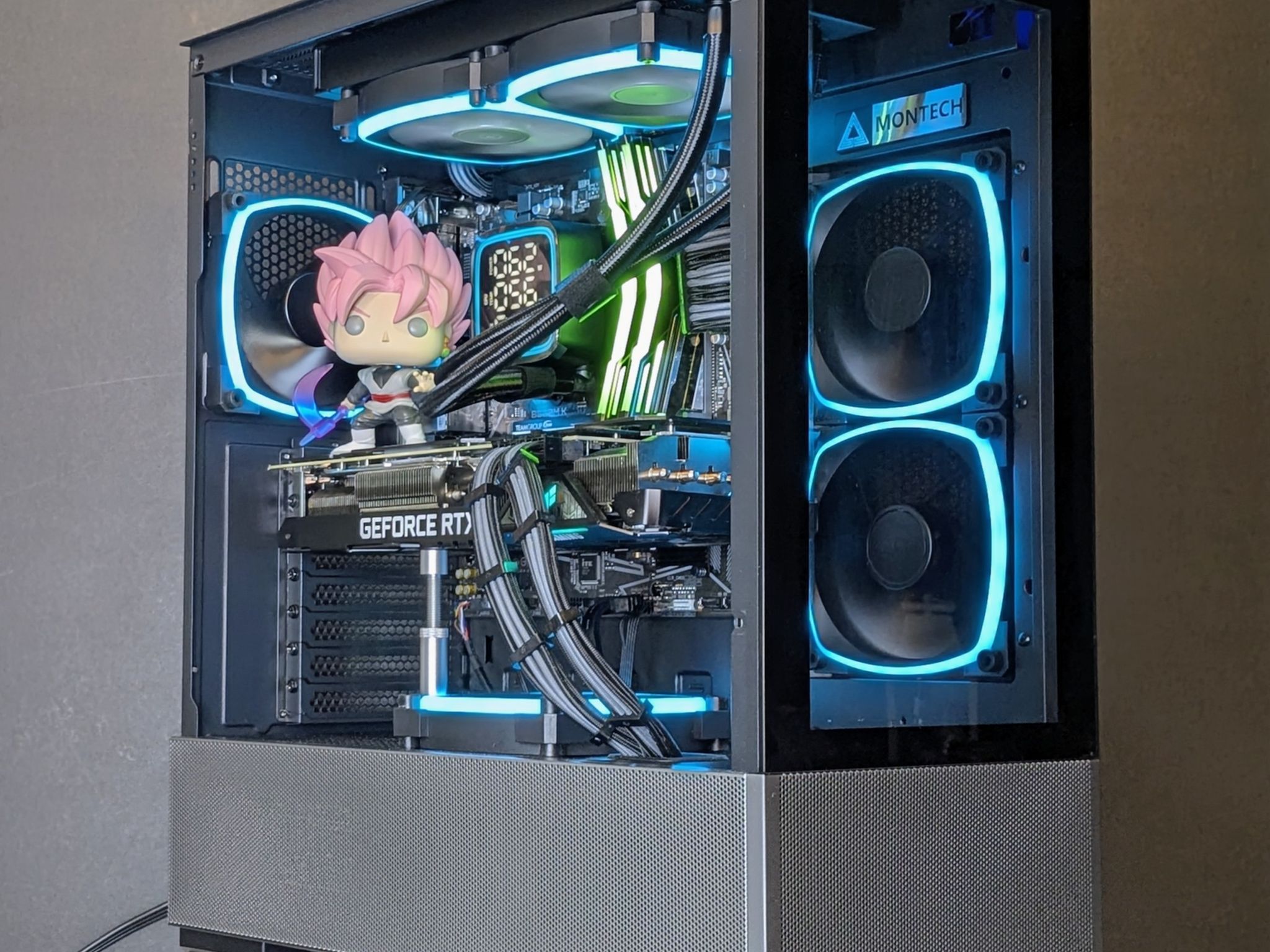 ⚫️Goku Black⚫️1440P Beast⚫️RTX 3070TI⚫️Ryzen 7 5800X⚫️32GB Warhawk RAM⚫️1TB NVMe M.2 SSD⚫️Windows 11
