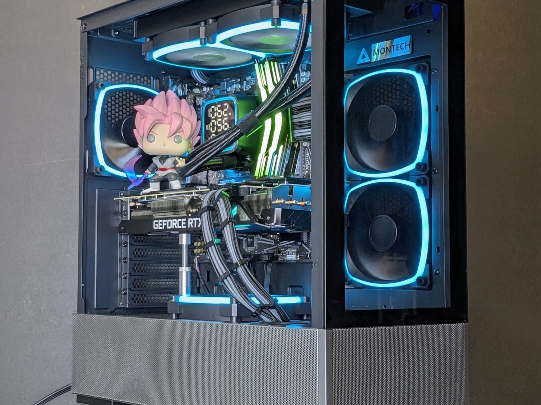⚫️Goku Black⚫️1440P Beast⚫️RTX 3070TI⚫️Ryzen 7 5800X⚫️32GB Warhawk RAM⚫️1TB NVMe M.2 SSD⚫️Windows 11