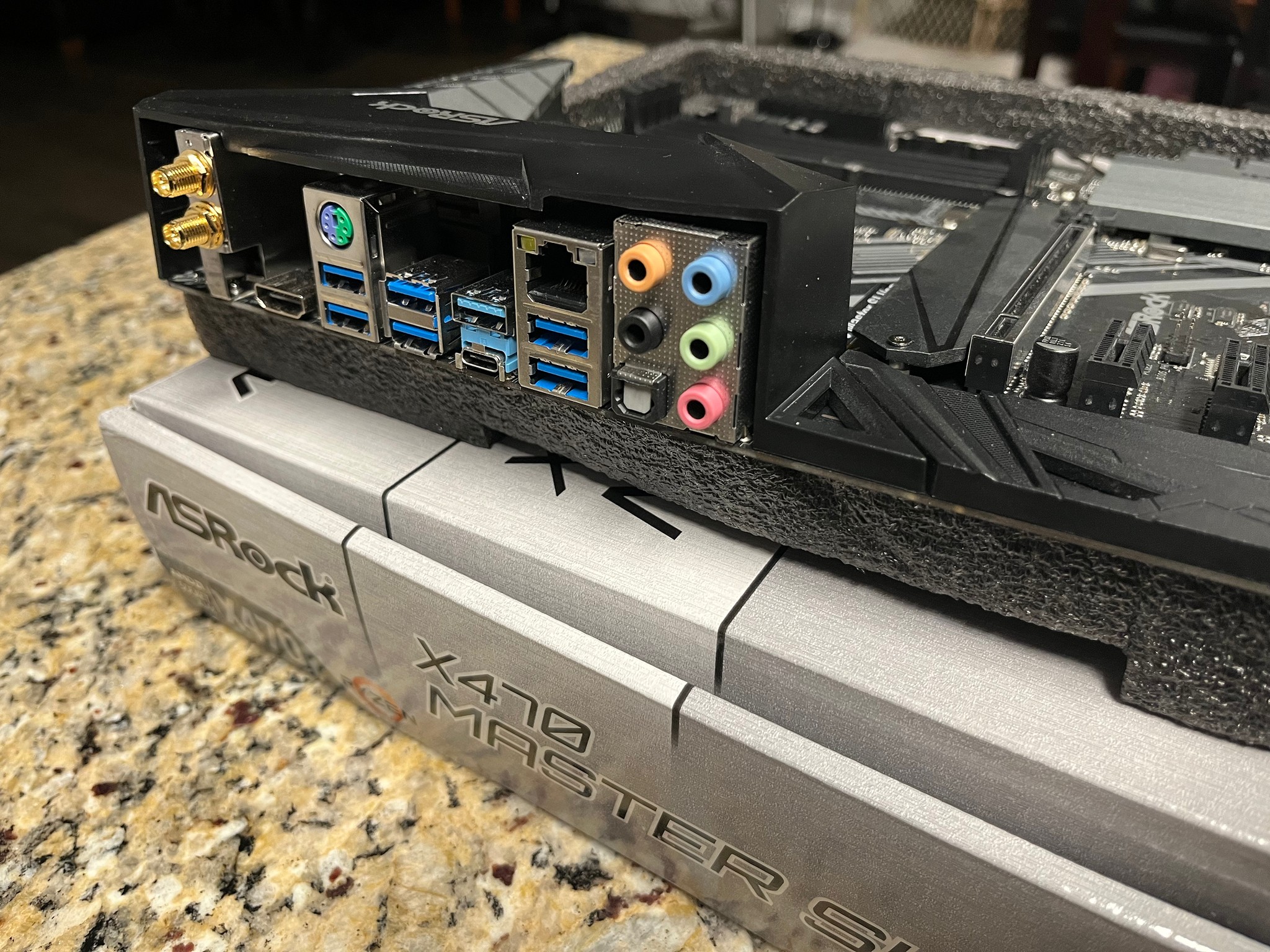 Asrock X470 Master SLI/AC ATX 