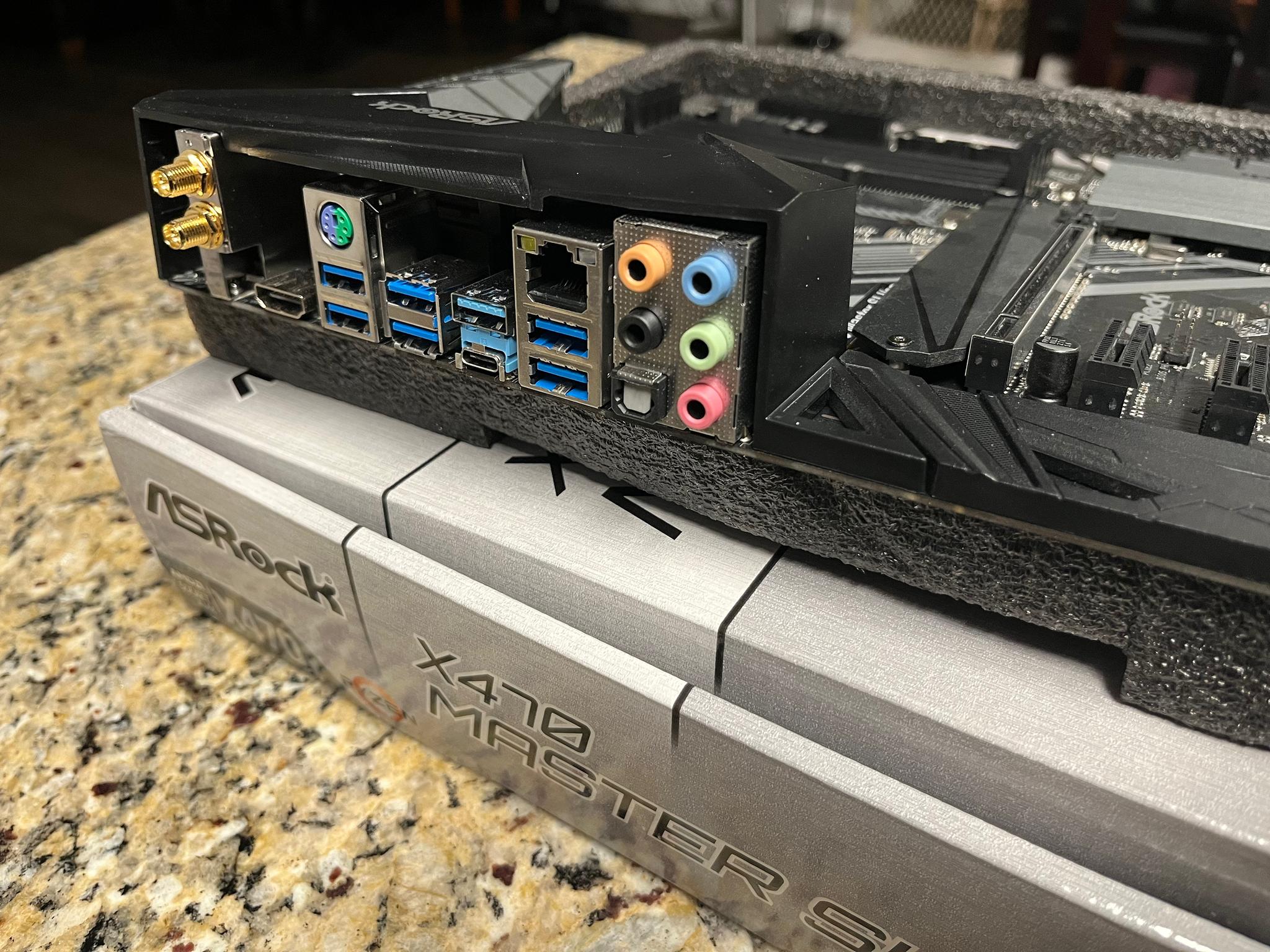Asrock X470 Master SLI/AC ATX 