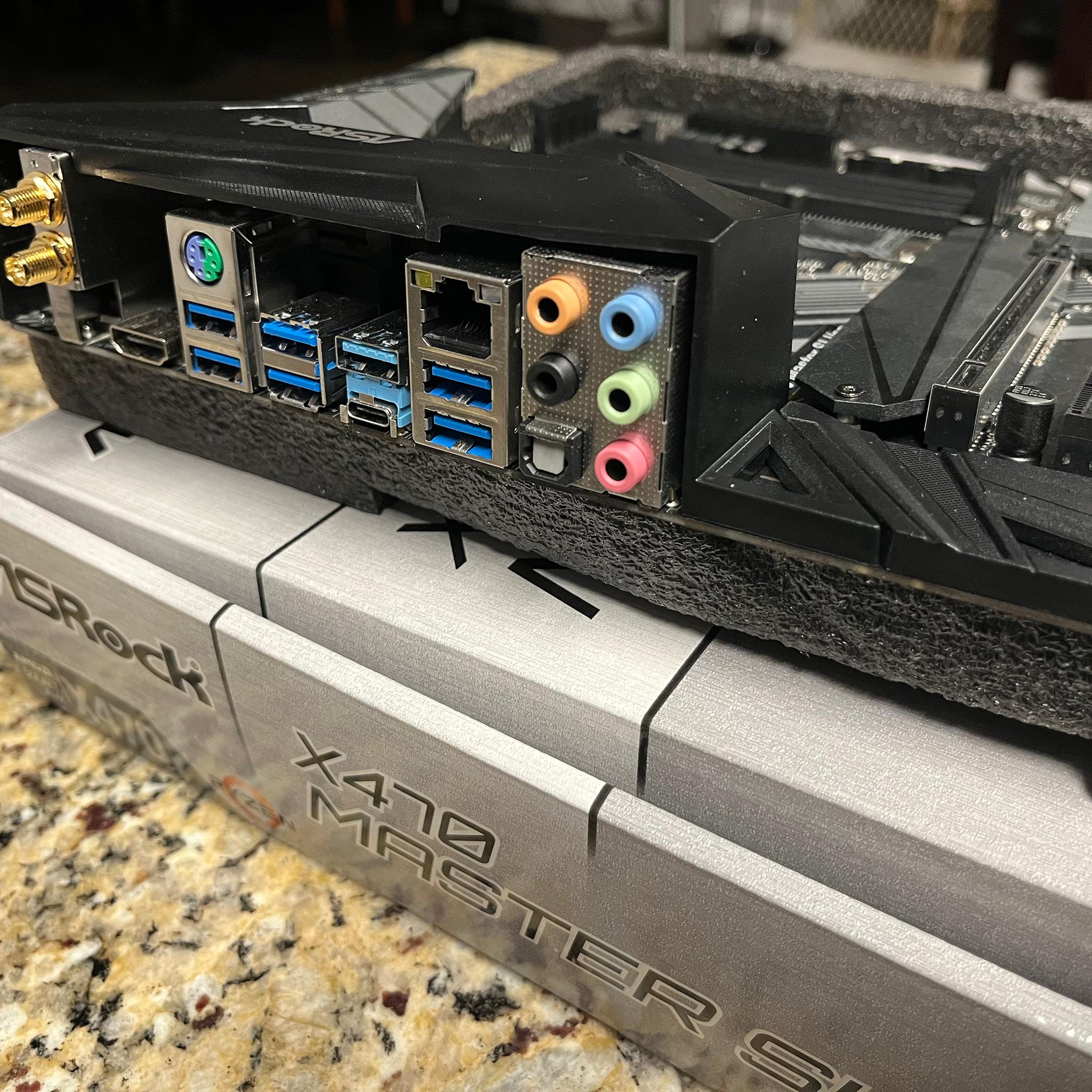Asrock X470 Master SLI/AC ATX 
