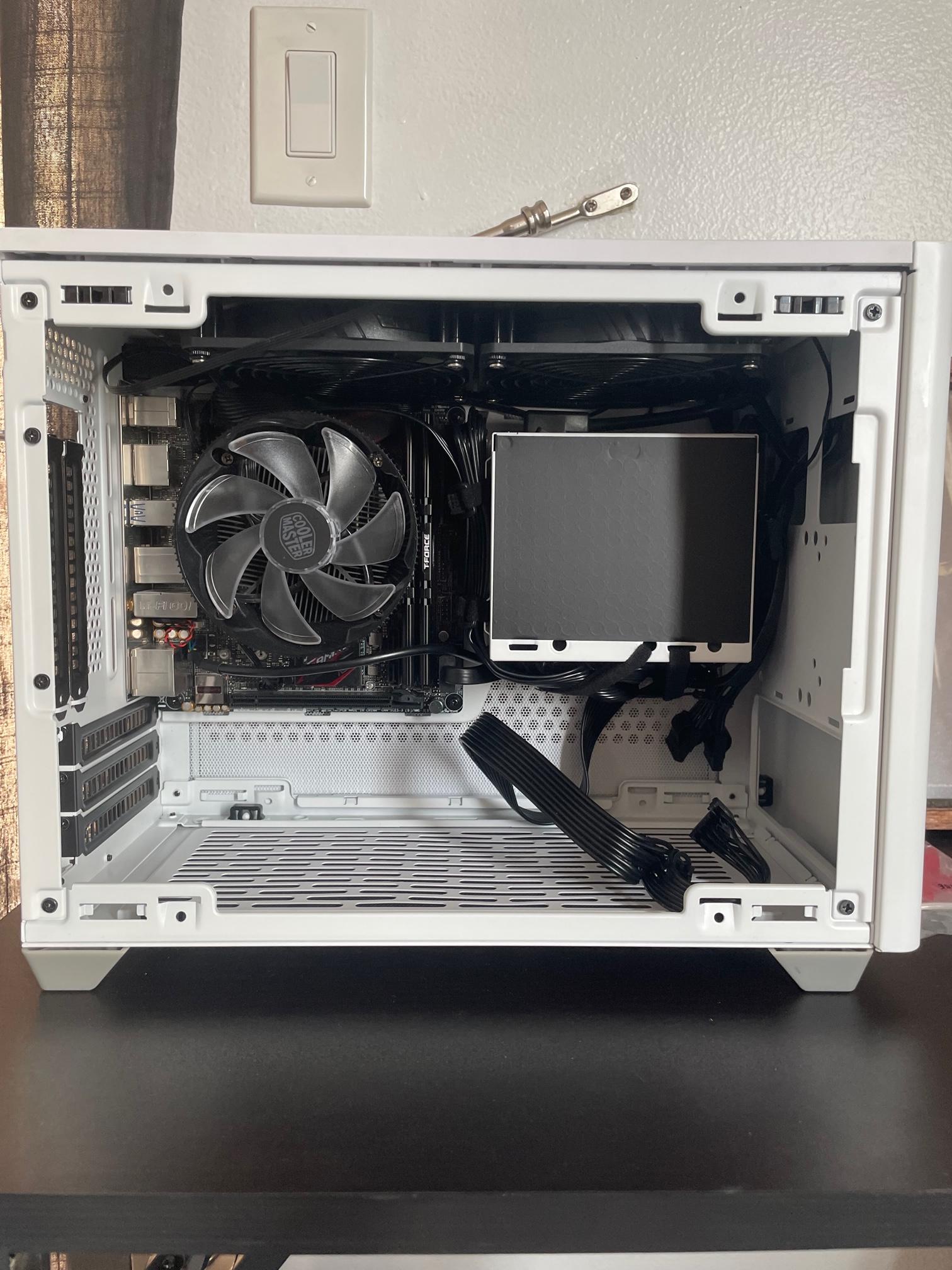 CoolerMaster NR200P ~ i7 6700 ~ 16gb RAM ~ 1TB M.2 SSD ~ z190i Mini-ITX ~ NO GPU!