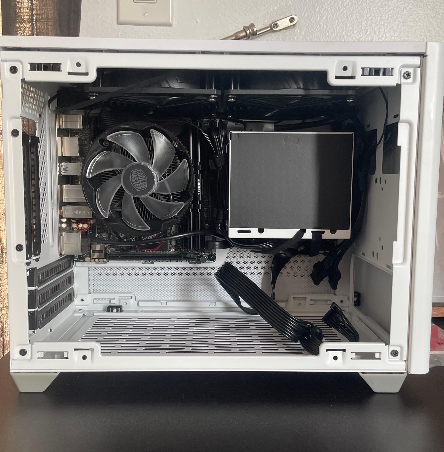 CoolerMaster NR200P ~ i7 6700 ~ 16gb RAM ~ 1TB M.2 SSD ~ z190i Mini-ITX ~ NO GPU!