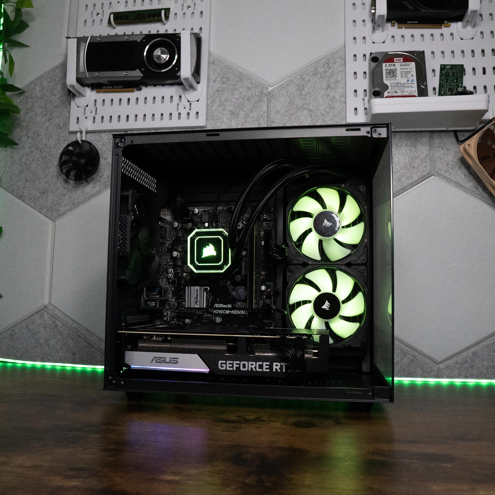 🍃🍃 | ASUS RTX 3070 8GB OC | INTEL i7 8700K | 16GB DDR4 RAM | 1.5TB | Y2K Destiny SILVER