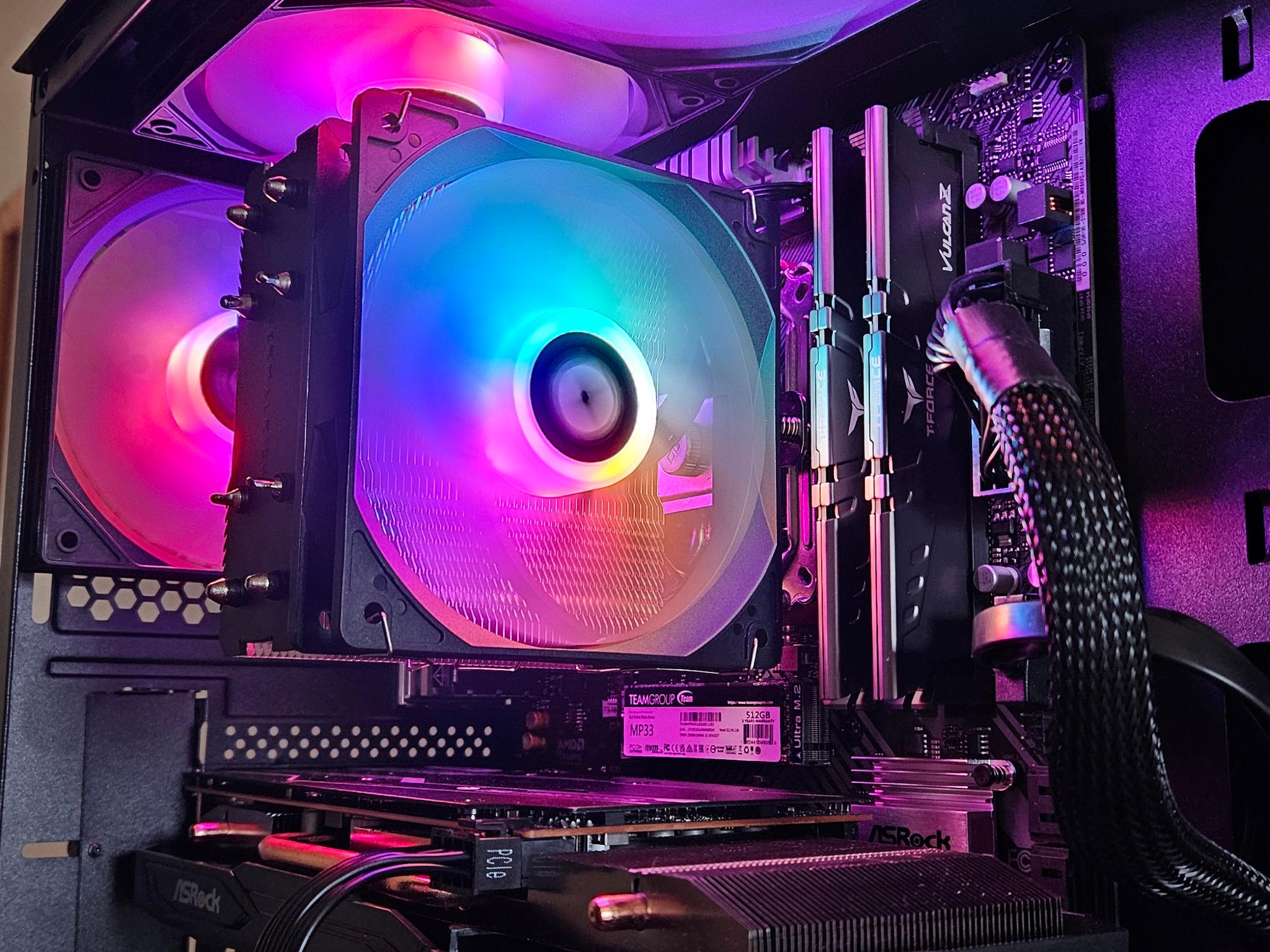 Mini Tower Ryzen Gaming PC | RX 7600 | Ryzen 5 5500 | 16GB RAM