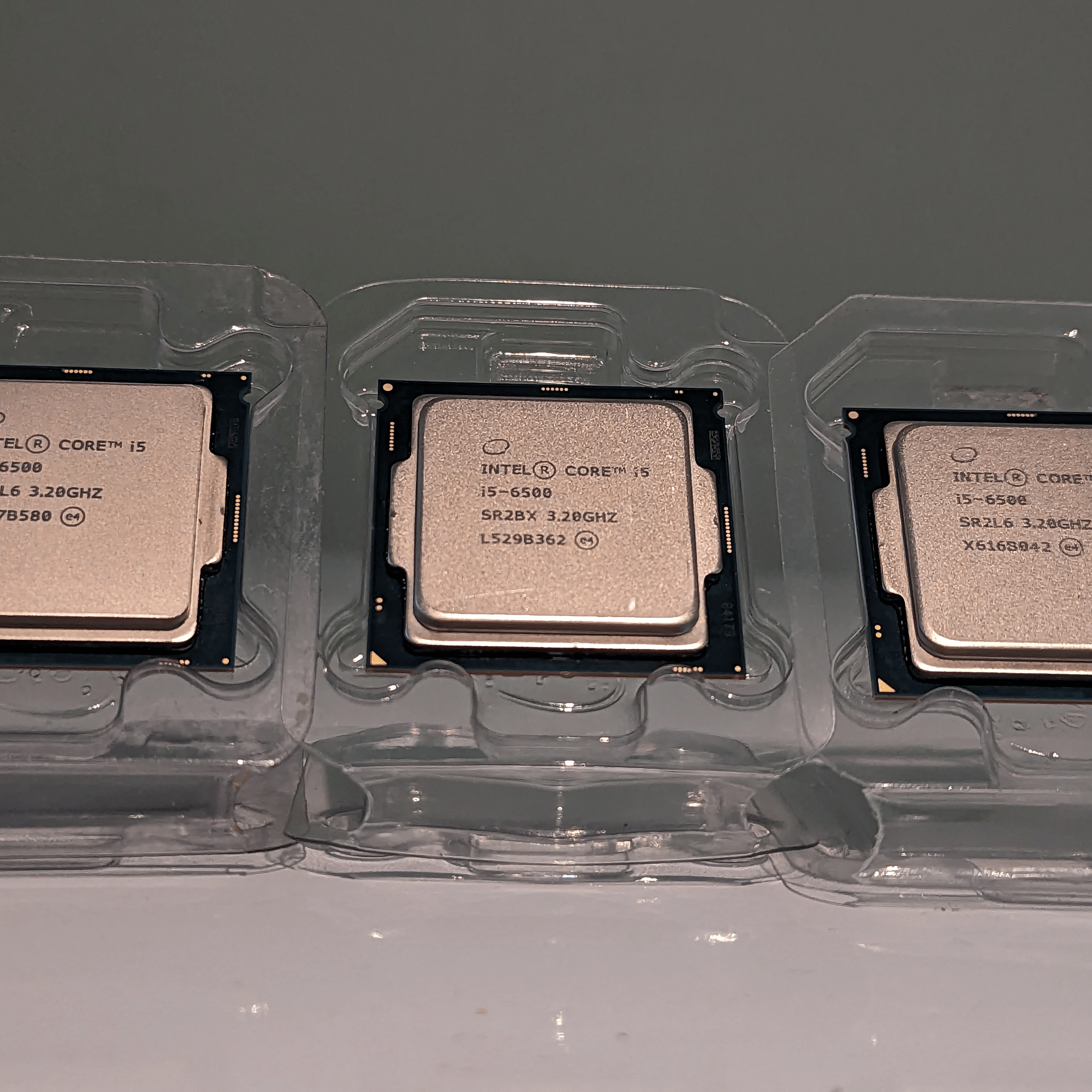 Triple CPU Bundle - Intel Core i5-6500, 4C/4T CPU, 3.2 GHz, Socket LGA1151