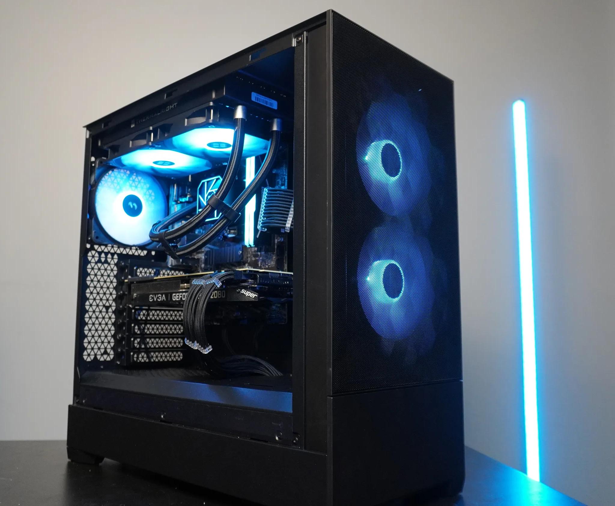 🖤 Stealth 🖤 1080p/1440p Ready 💚 RTX 2080 Super 8GB 🧡 Ryzen 5 5600 | 16GB DDR4 | 1TB NVME | WIFI