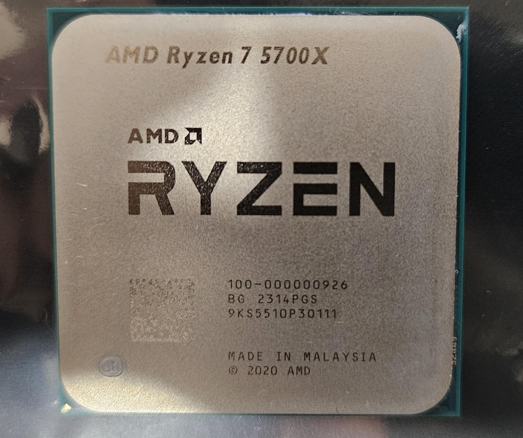 Ryzen 7 5700x, Vengeance LPX 16GB (2x8GB), ASUS A520M-Plus Wi-Fi | No Retention Frame Or Screws
