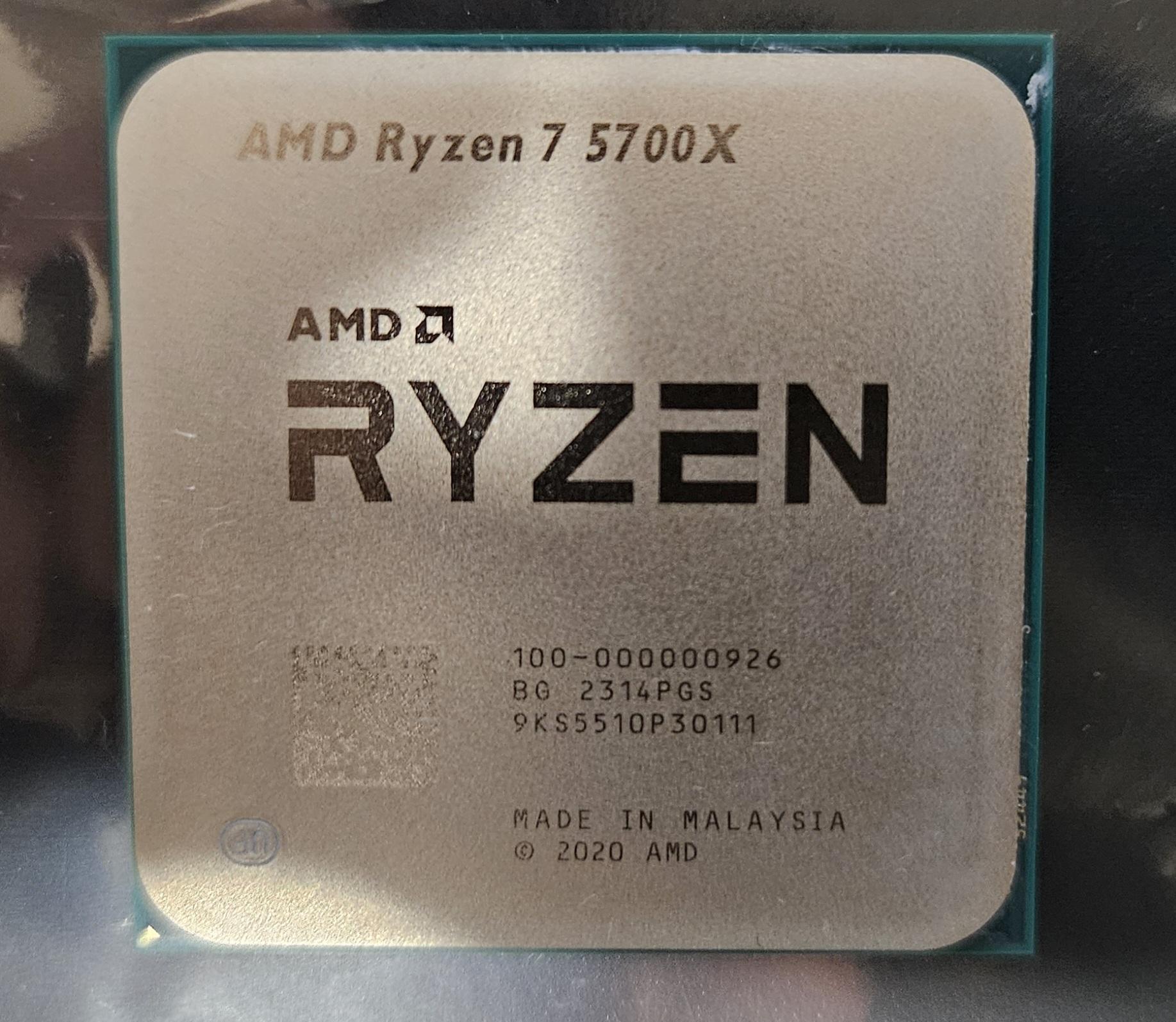 Ryzen 7 5700x, Vengeance LPX 16GB (2x8GB), ASUS A520M-Plus Wi-Fi | No Retention Frame Or Screws