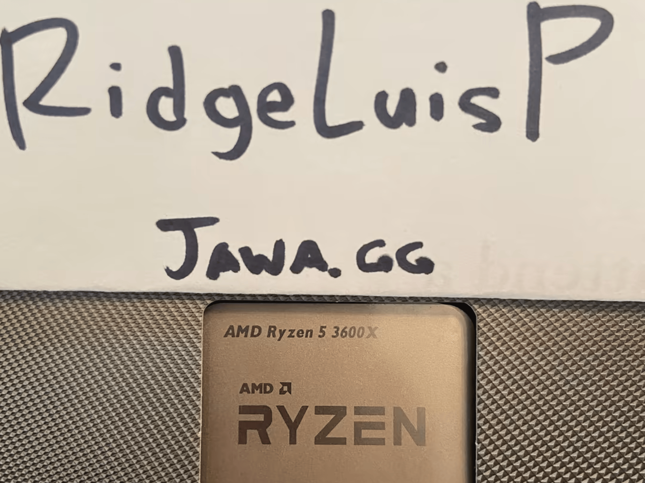 Ryzen 5 3600x
