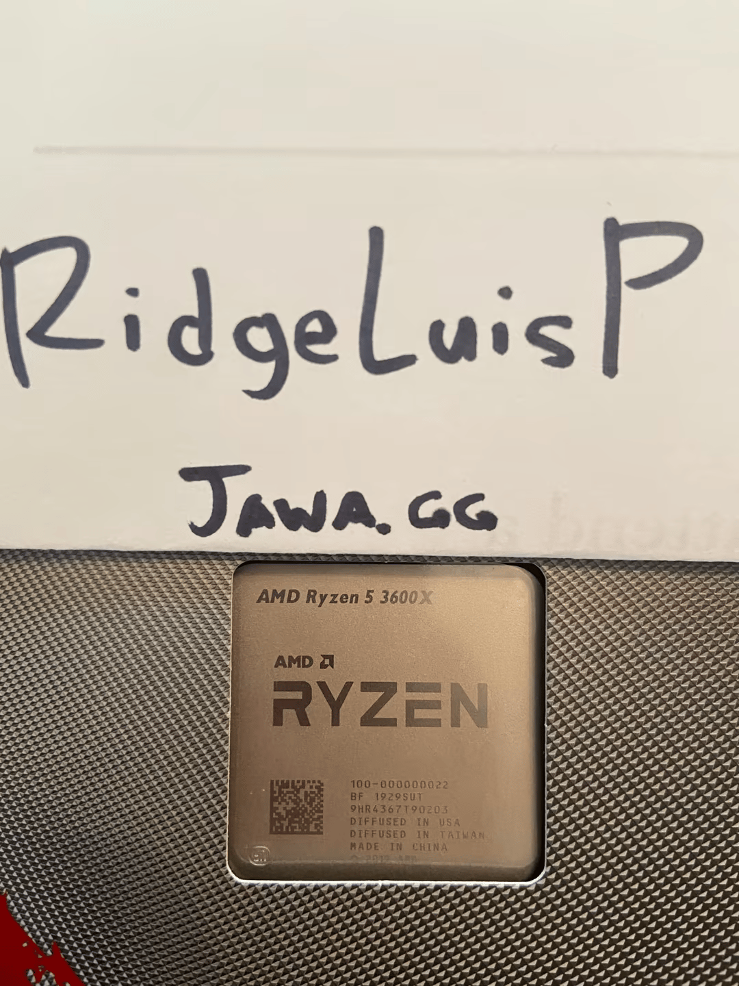 Ryzen 5 3600x