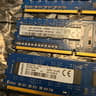 SK hynix DDR3 RAM Memory Modules LOT 4gb and one 8gb