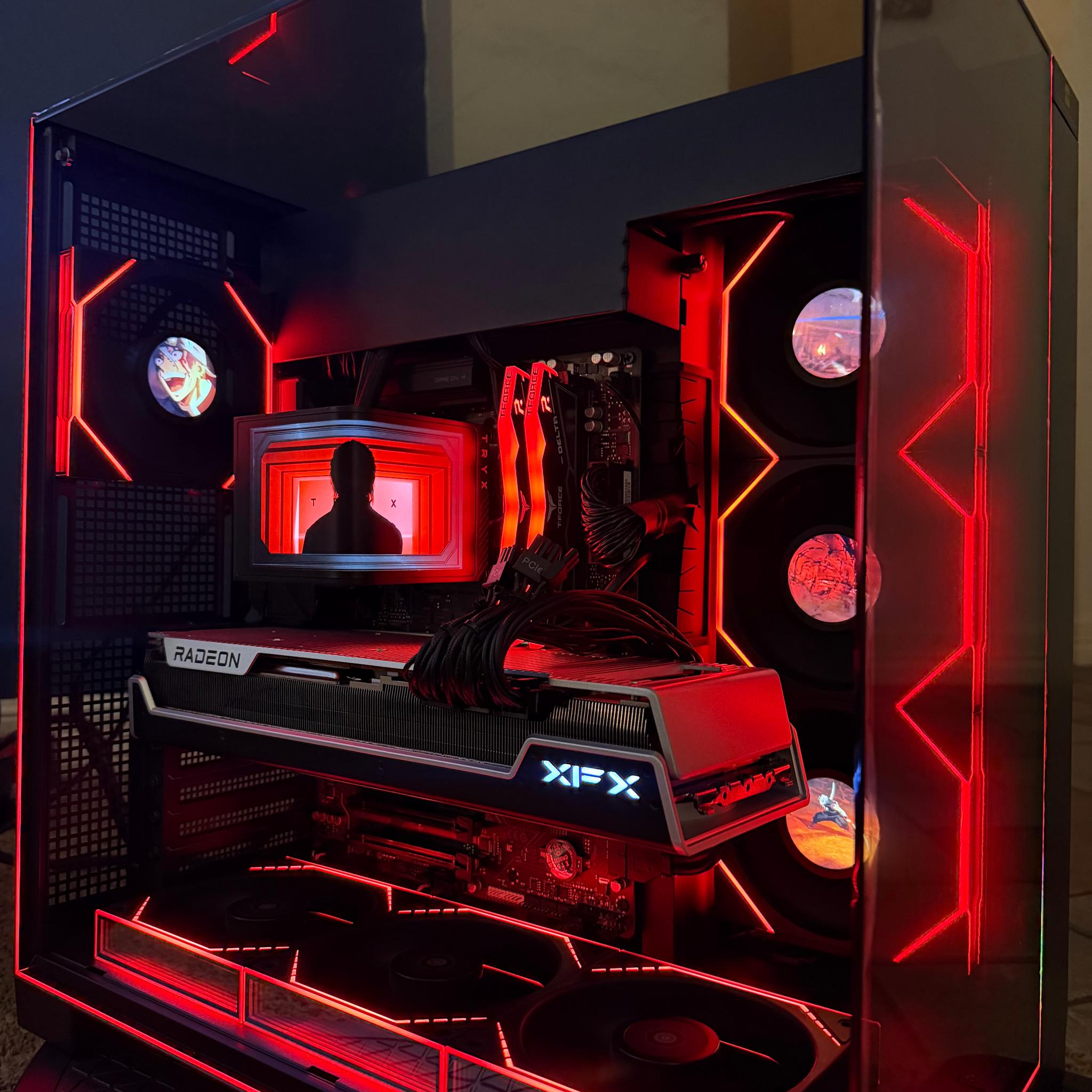 PREMIUM 4K GAMING PC | RYZEN 7 9800X3D | RX 7900 XTX 24GB | 32GB DDR5 | 5TB STORAGE | TRYX PANORAMA