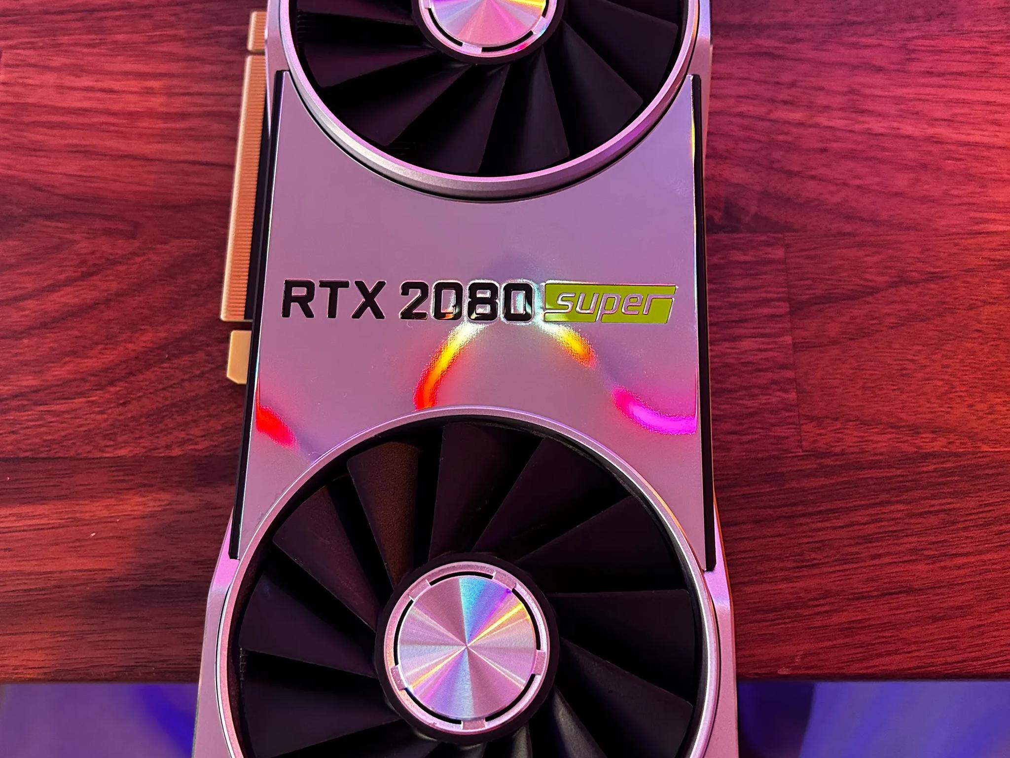 NVIDIA GeForce RTX 2080 Super GDDR6 Graphics Card - 8GB- Lightly Used