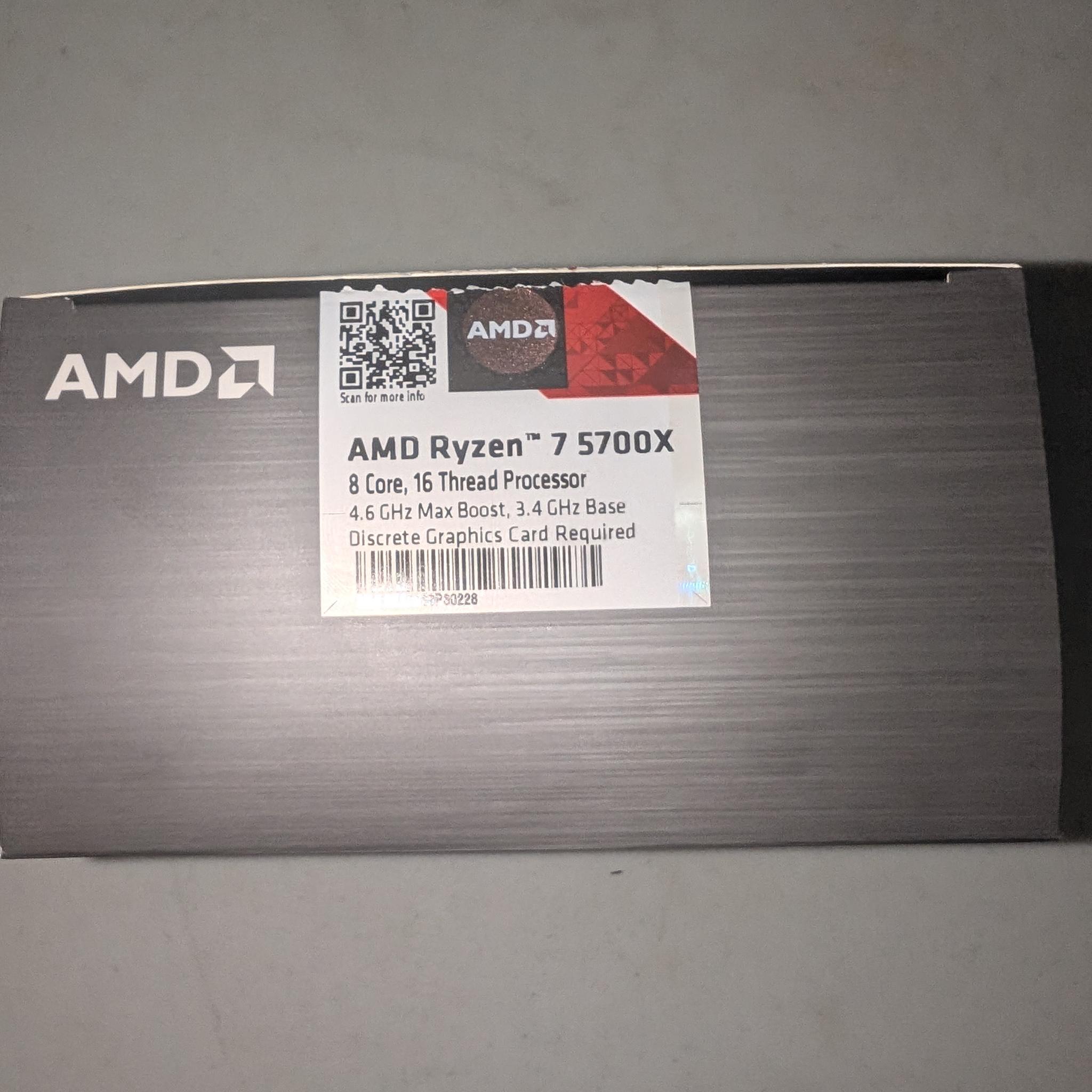 [Used] AM4 Upgrade Combo: Ryzen 7 5700X + ASRock A520M/ac + Vetroo V5 Cooler+ 32GB DDR4 3200 RAM