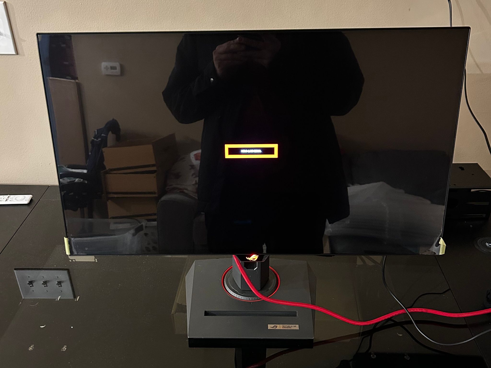 New ASUS ROG 27" 2K (2560 x 1440) 240Hz Gaming Monitor (PG27AQDM) (With Screeen Protector!)