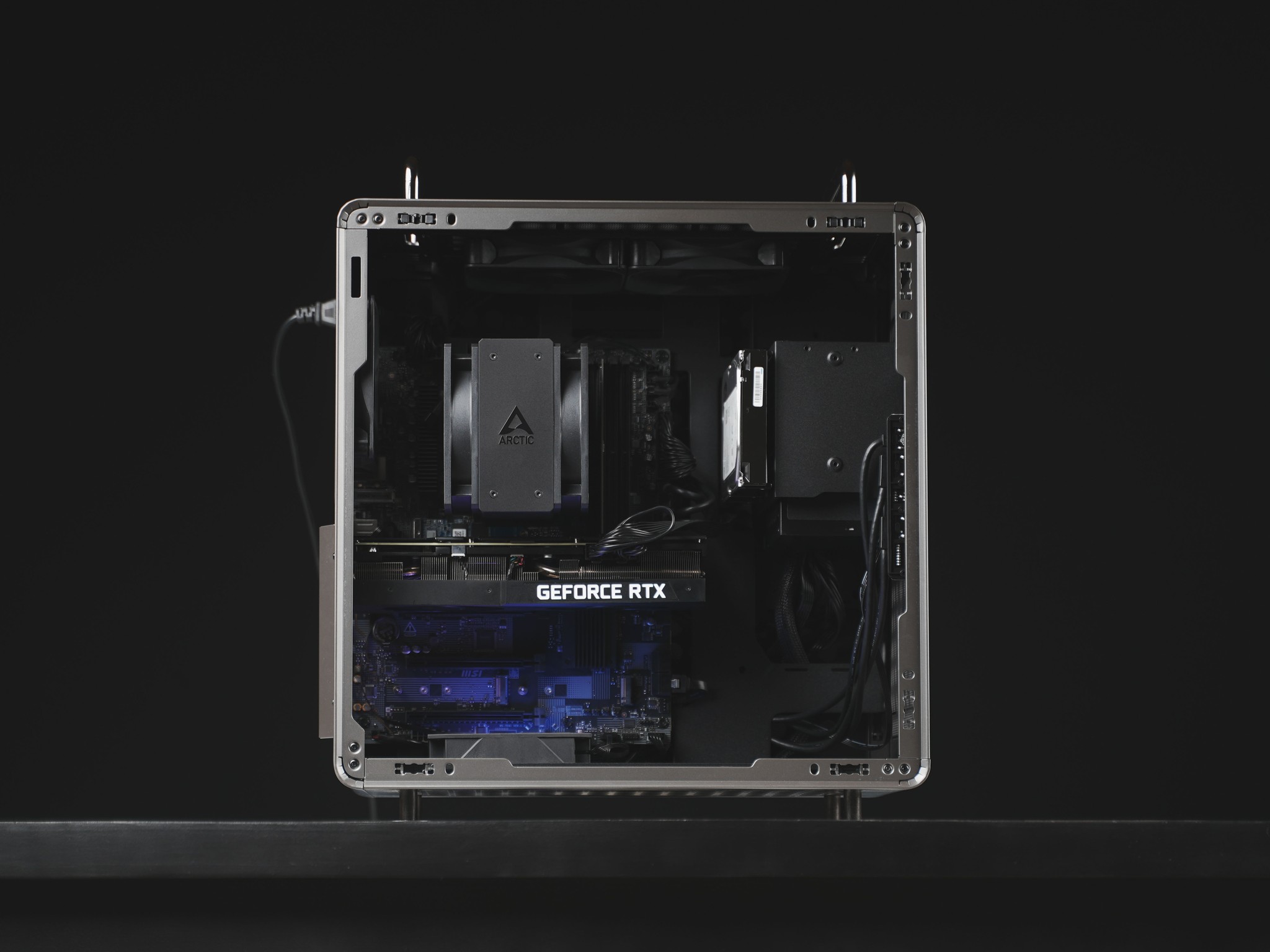 \ RX-00 / RTX 3080 Intel Core Ultra 7 265F 2.5TB Windows 11 32GB 4K Workstation Gaming PC