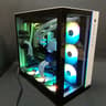 🌊WATERFORCE🌊3080 32GB RYZEN 7 5700X3D 3YR WARRANTY FULL LIQUID COOLING DUAL CHAMBER PHANTEC CASE
