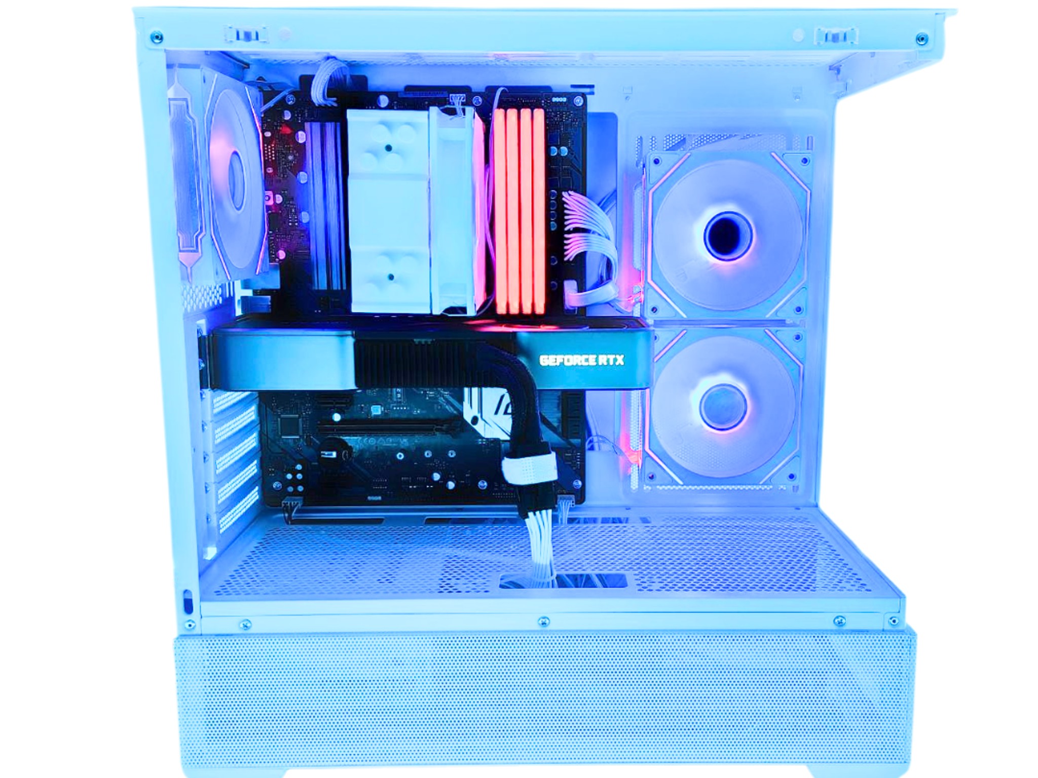 🛡Gladiator🗡: RTX 3080 | Ryzen 5600x | 32GB DDR4 RAM | 1TB SSD | 4 RGB Fans | White Gaming PC