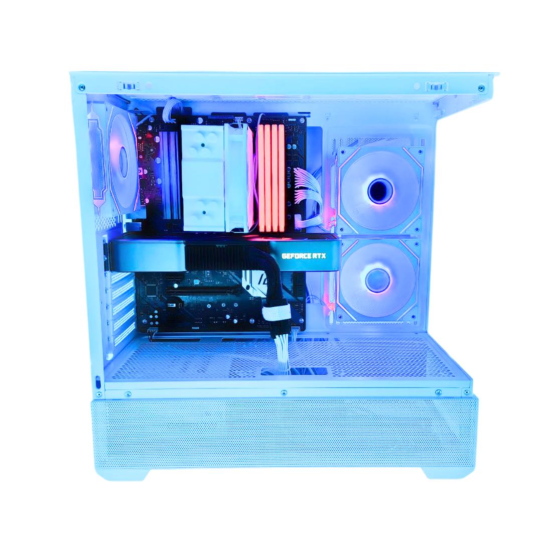 🛡Gladiator🗡: RTX 3080 | Ryzen 5600x | 32GB DDR4 RAM | 1TB SSD | 4 RGB Fans | White Gaming PC