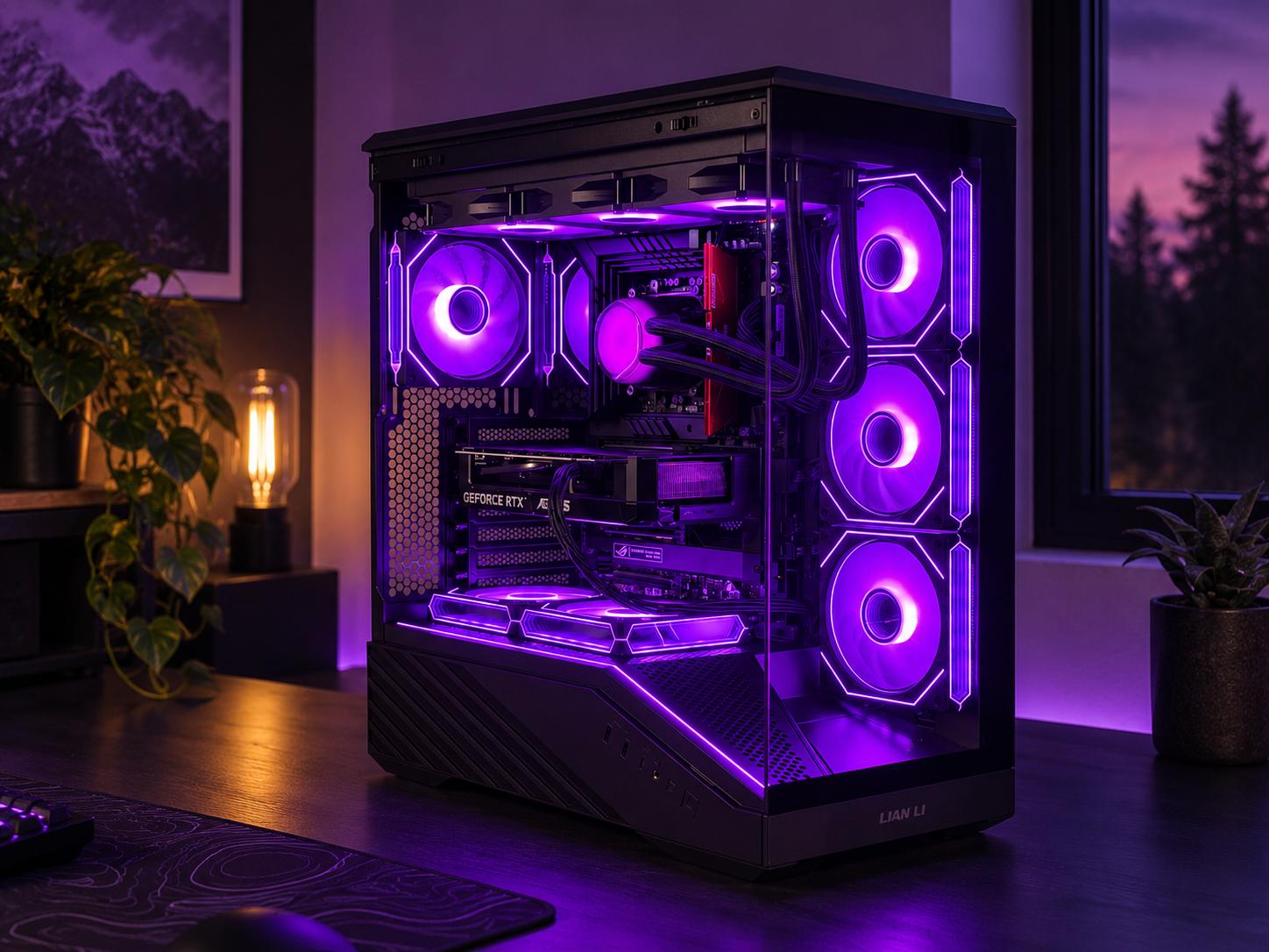 🔮 HAZE V2 Gaming PC | RTX 5060 Ti 16GB | I9-12900K | 16GB DDR5 | 1.7TB TOTAL | WiFi+BT | FREE SHIP