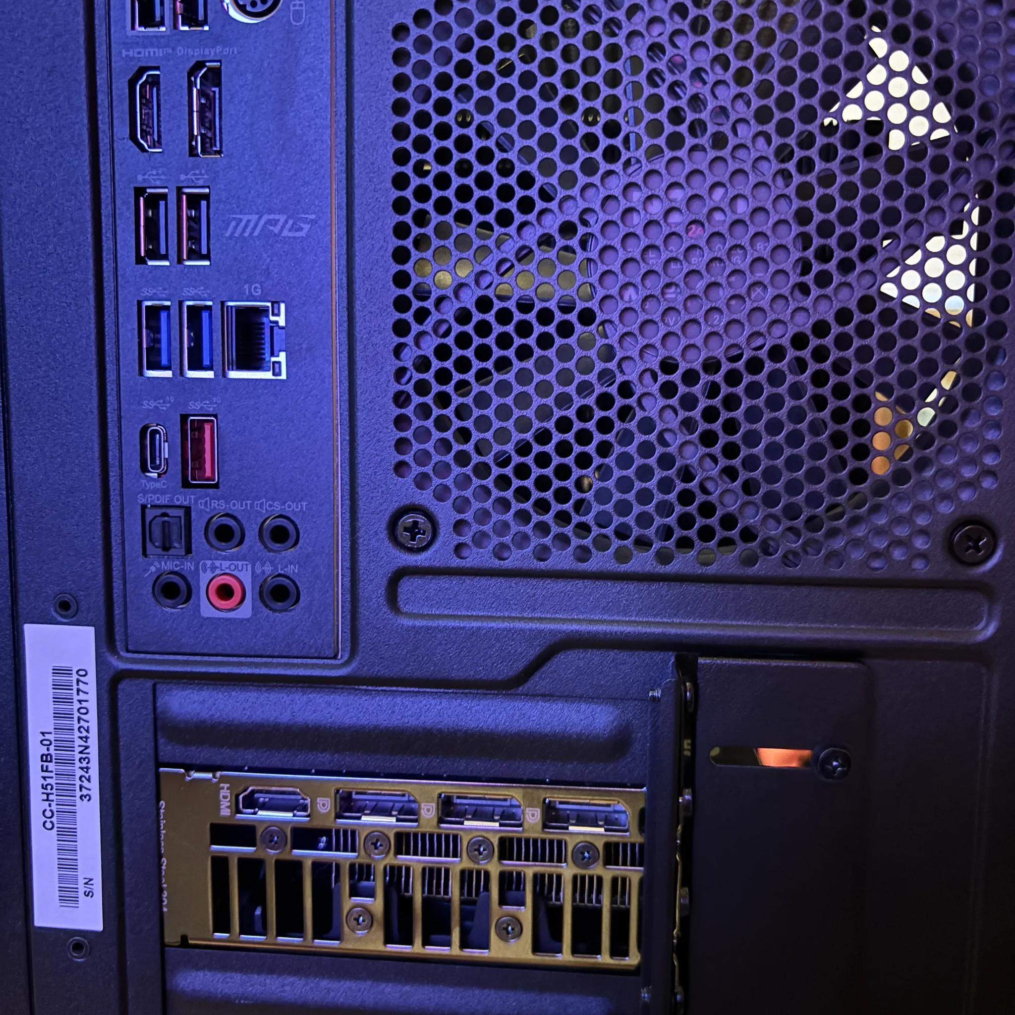 NZXT H5 Gaming PC with Ryzen 5700X3D & RTX 4070 Super