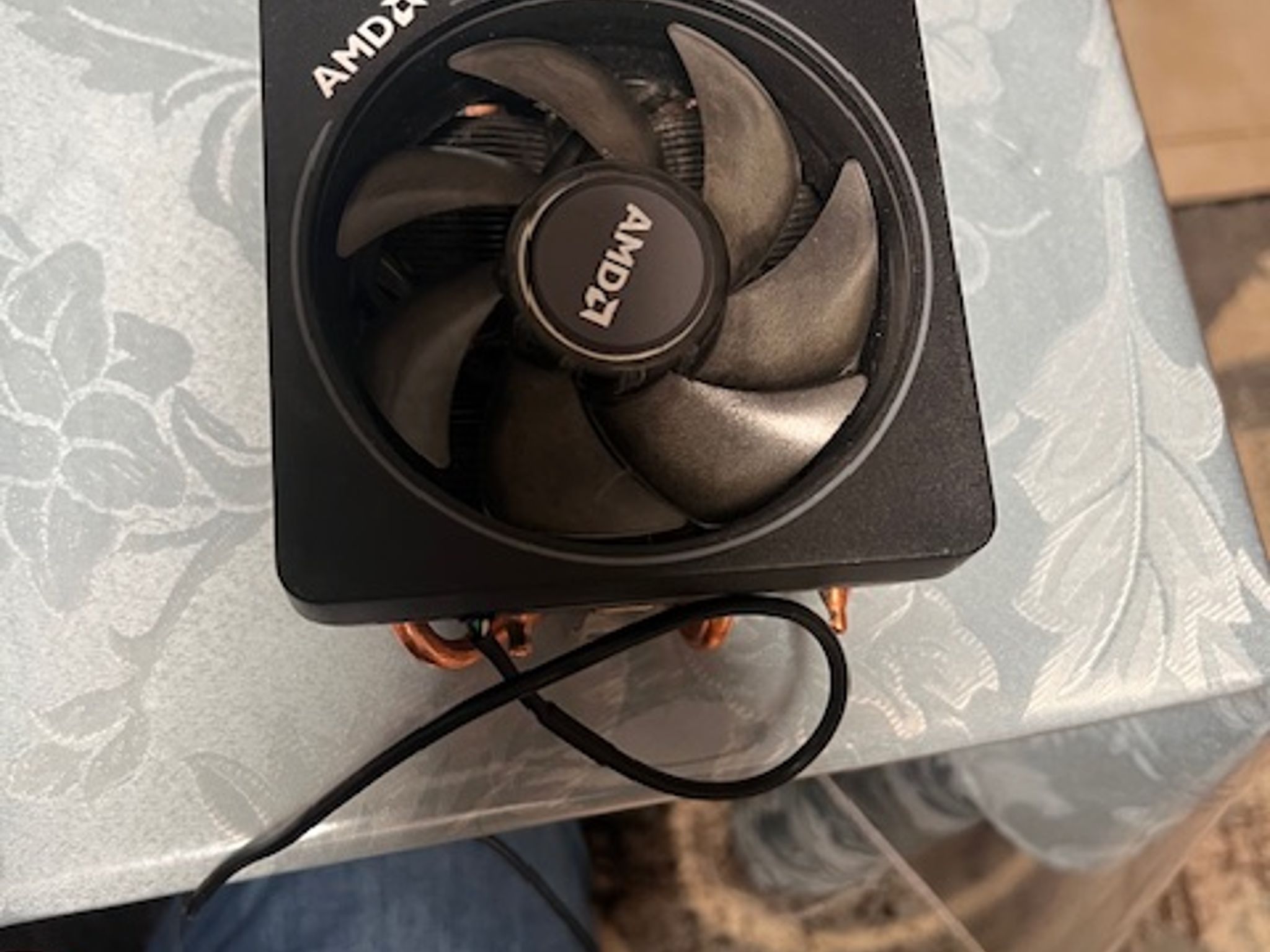 AMD AM4 Socket Ryzen 3/5/7/9 Wraith Prism Stock Cooler.