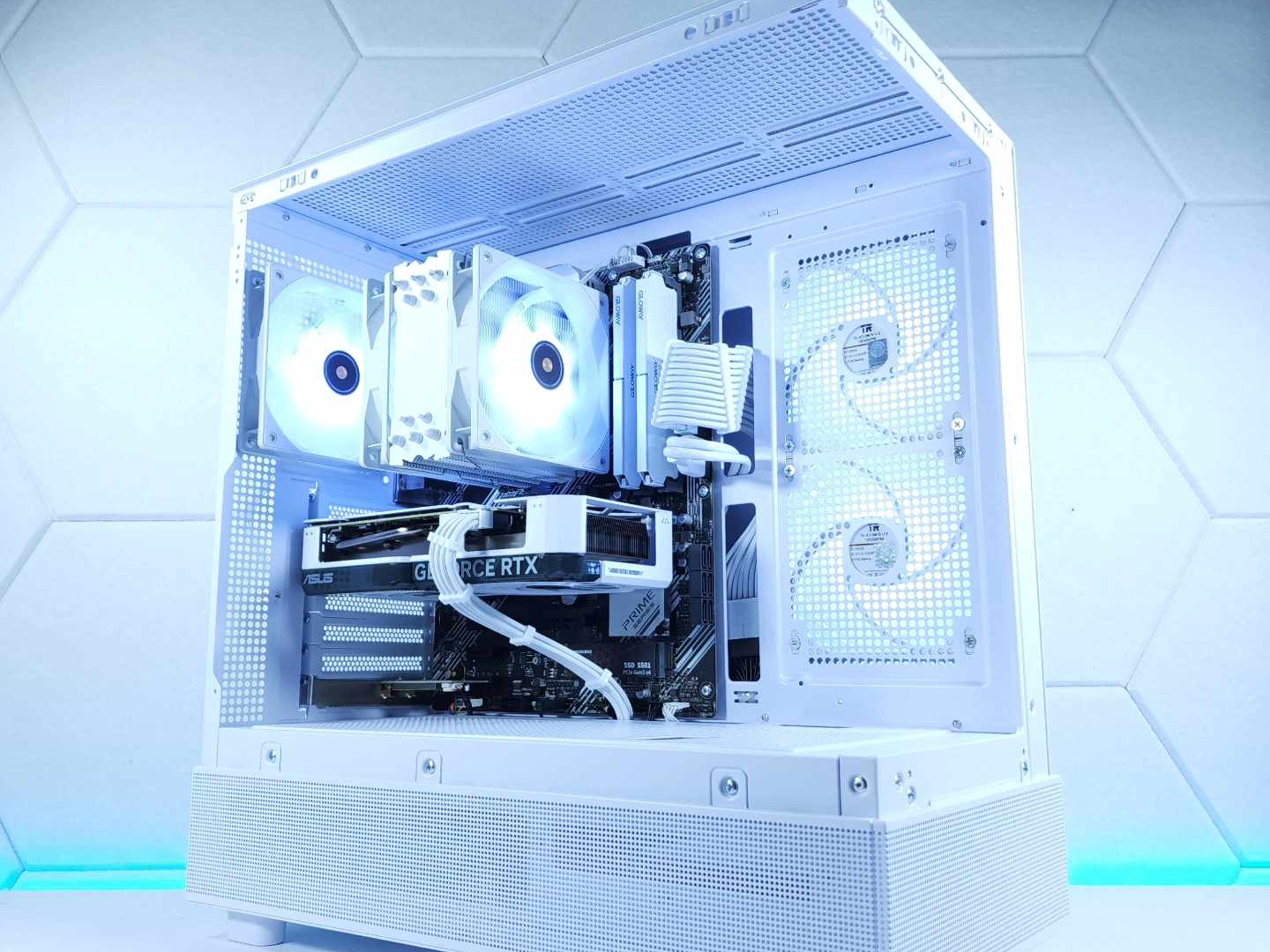 🤍🤍RTX 4060Ti || Ryzen 7 5700G || 1TB NVMe SSD || 32GB 3200MHz