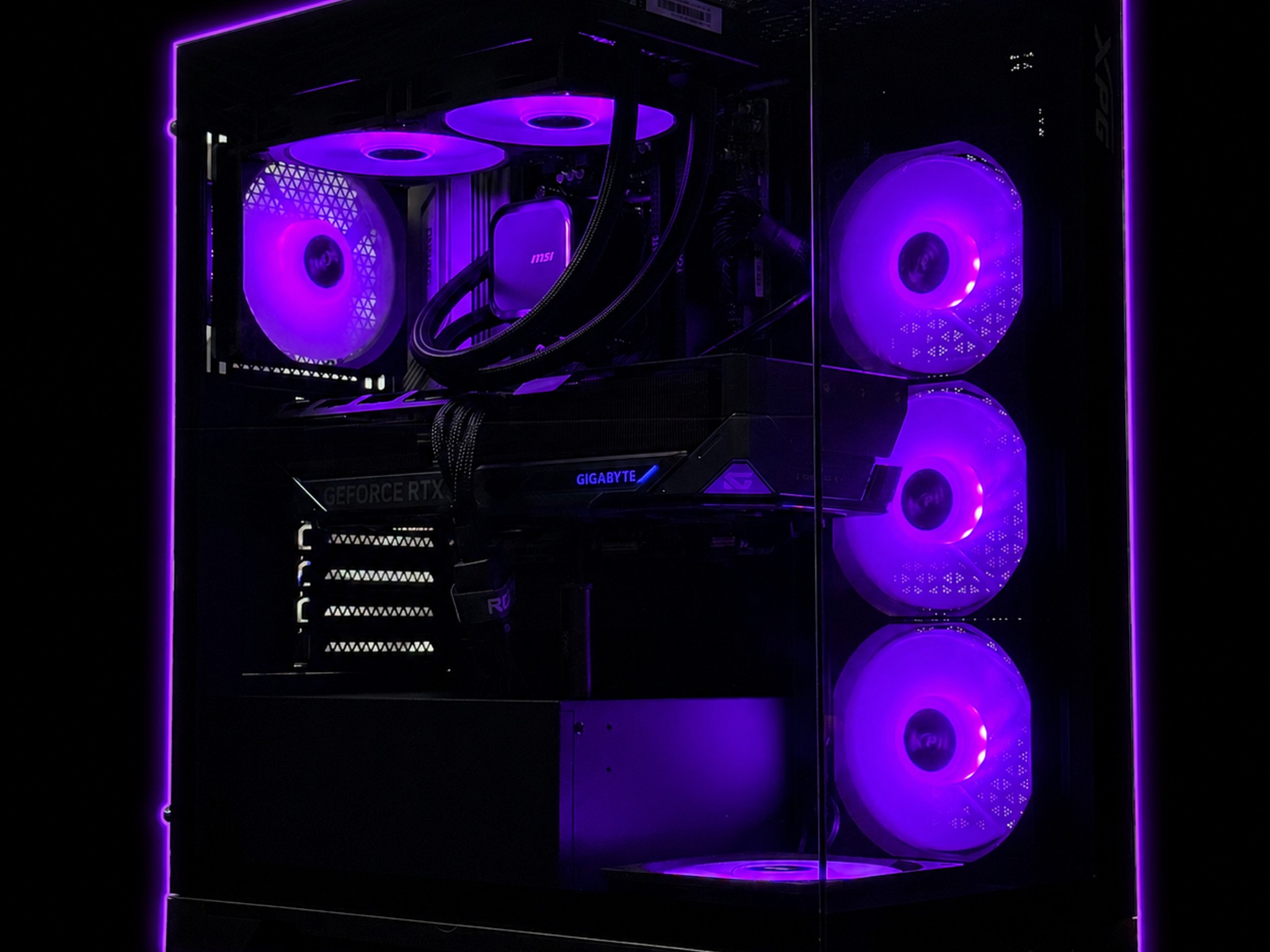 1440P/4K Creator gaming pc / RTX 5070 Ti / Ryzen 7 7800X3D / 32GB DDR5 Ram / 1TB SSD