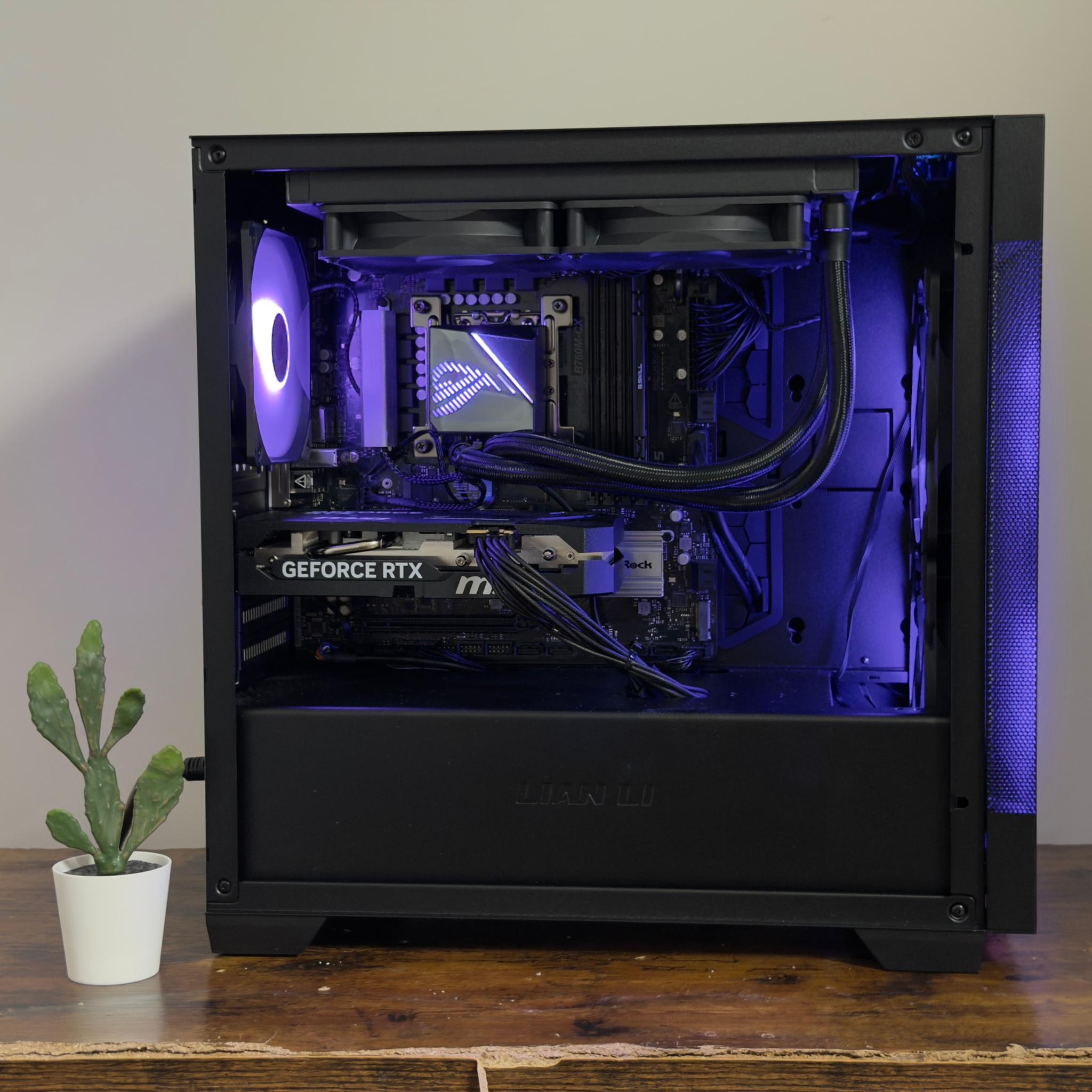 ⚫️ RTX 5060 | I5 14400F | 1TB SSD | 16gb DDR5 RAM | WATER COOLED GAMING PC ⚫️