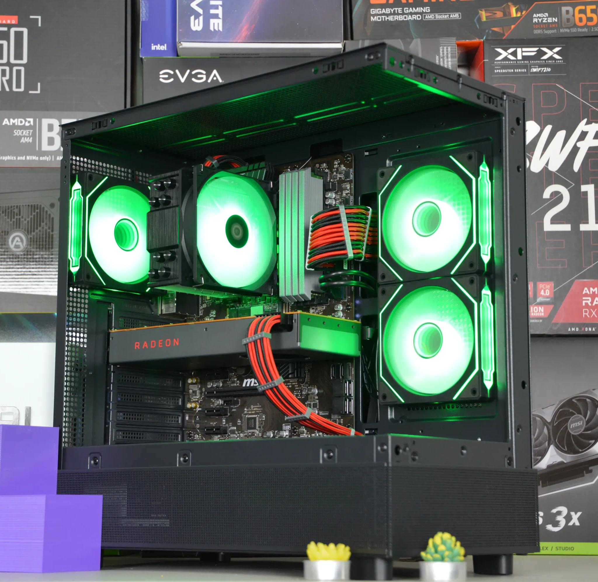 ❤️◻️| RX 5700 8GB | INTEL I7-8700K | 32GB DDR4 RAM | 1TB NVME SSD | Crimson Metal |