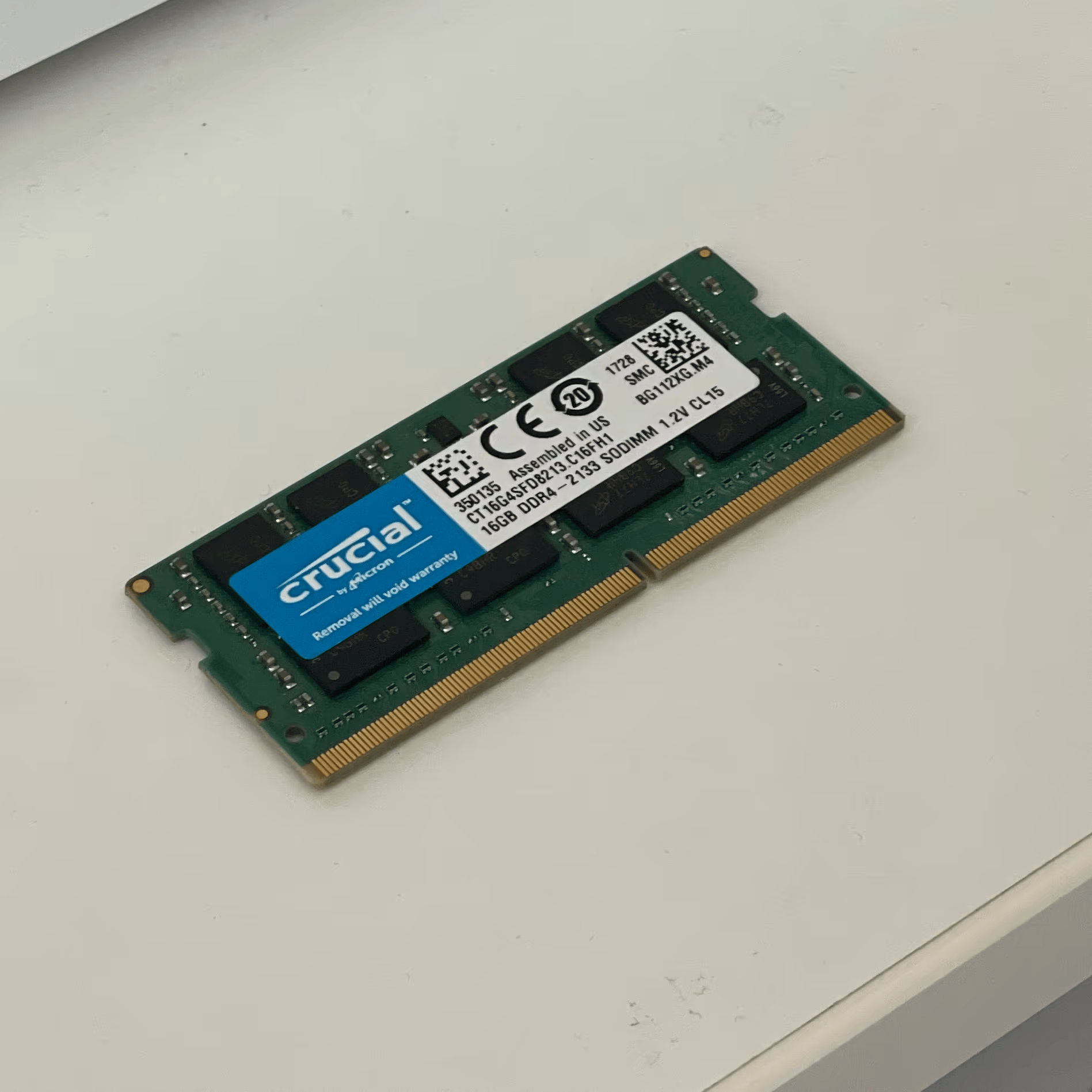 Crucial 16GB 2133 MHz Laptop RAM CT16G4SFD8213.C16FH1
